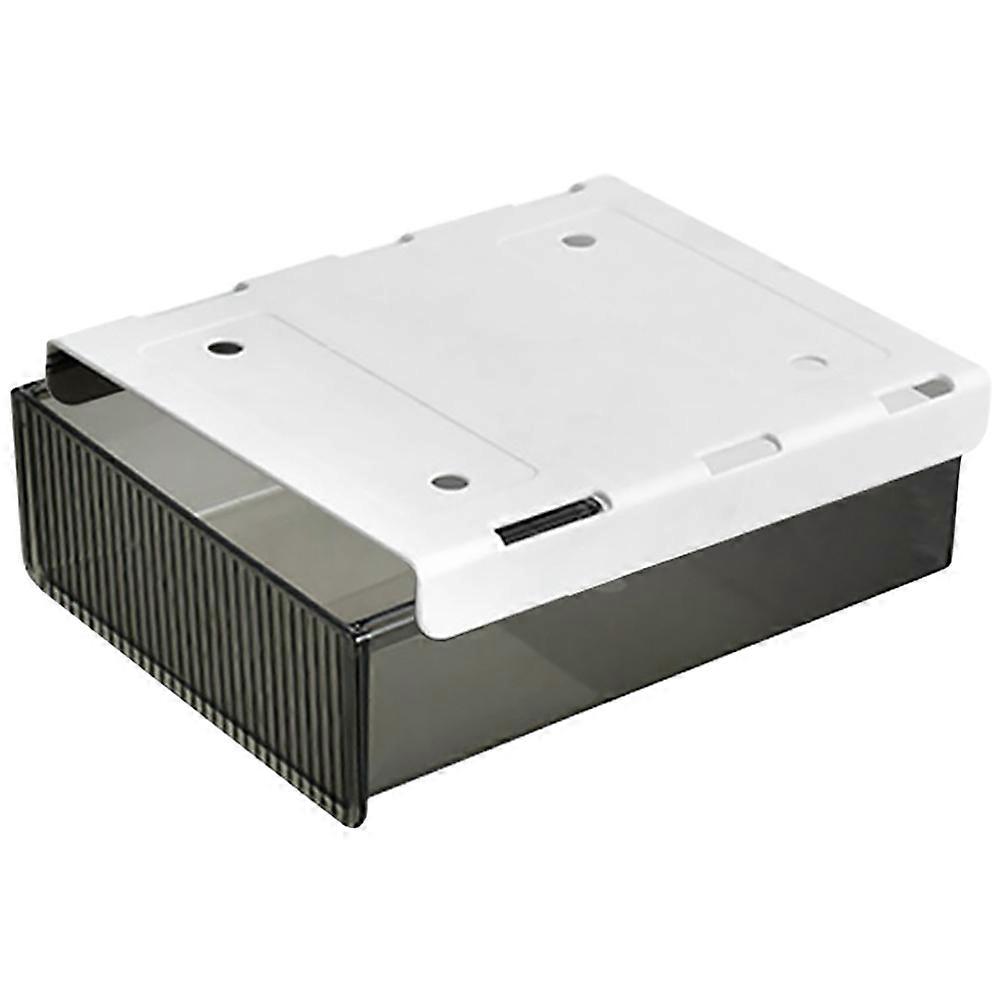 Practical Desk Organiser, Concealed Under-table Drawer, Plastic Construction