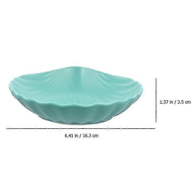 Multi-functional Shell-shaped Dessert Plate for Kitchen Use - Ideal Salad Serving Plate