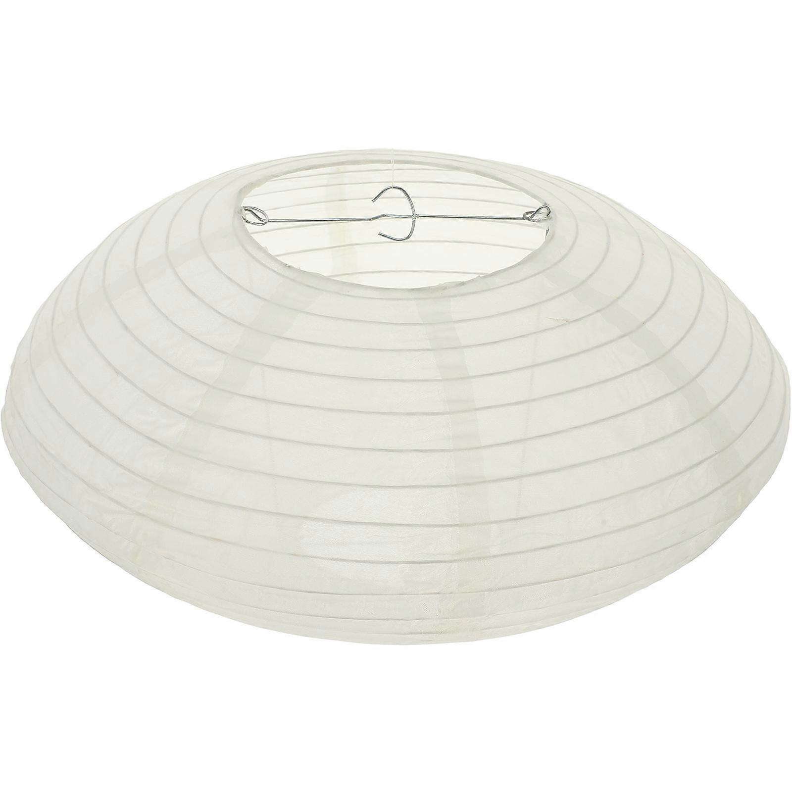 Beige Hanging Lantern Shade for Indoor Outdoor Decor – Versatile Lampshade for Table and Wall Lamps, Minimalist Design for Home and Wedding Decor