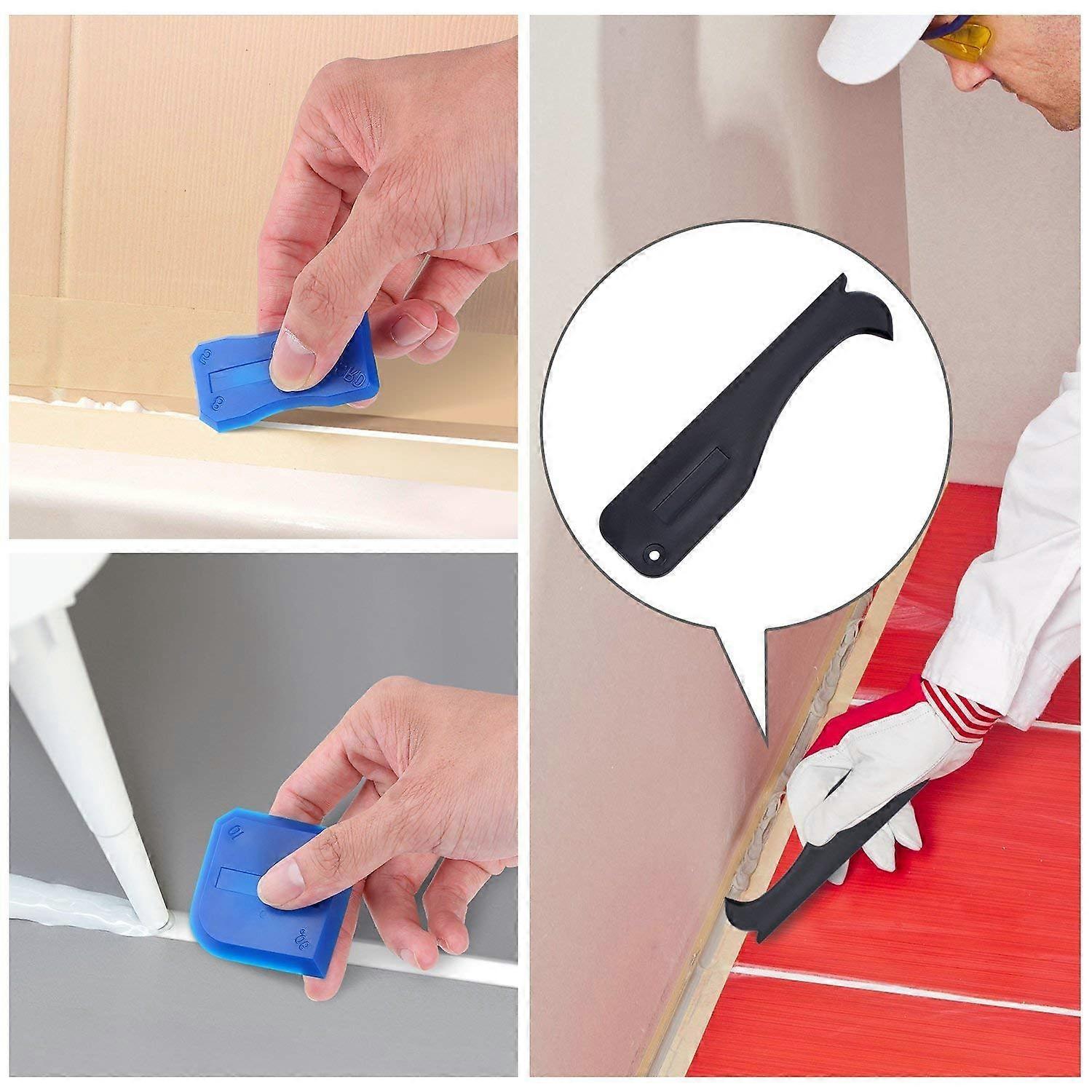 Corner or Joint Sealing & Smoothing from Kitchen Bathroom 13PCS Silicon Sealant Tools Caulking Tools kit Sealant Finishing Tool Great for Any Edge
