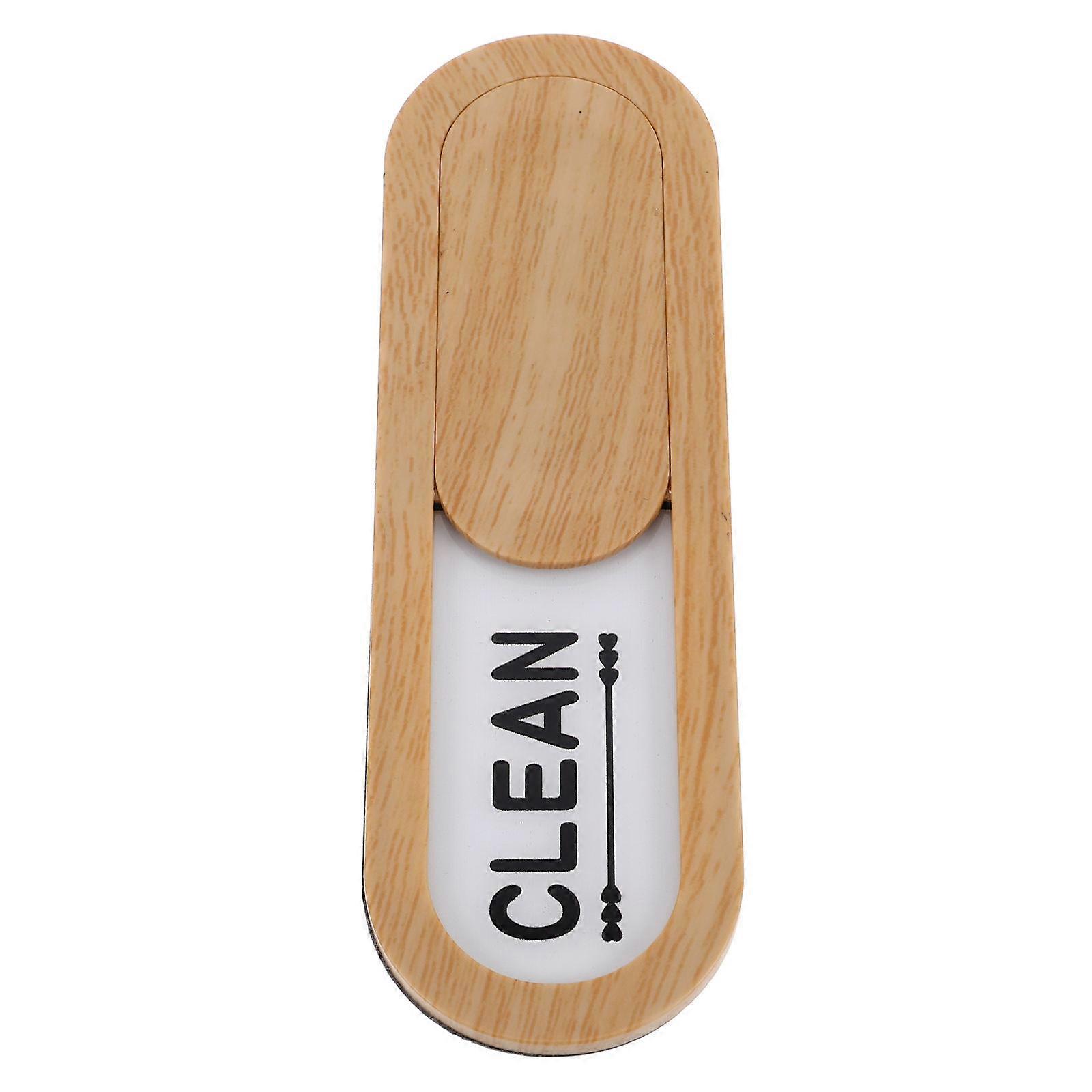 Clean Dirty Dishwasher Magnet Modern Style Non-Scratch Kitchen Essential 1Set