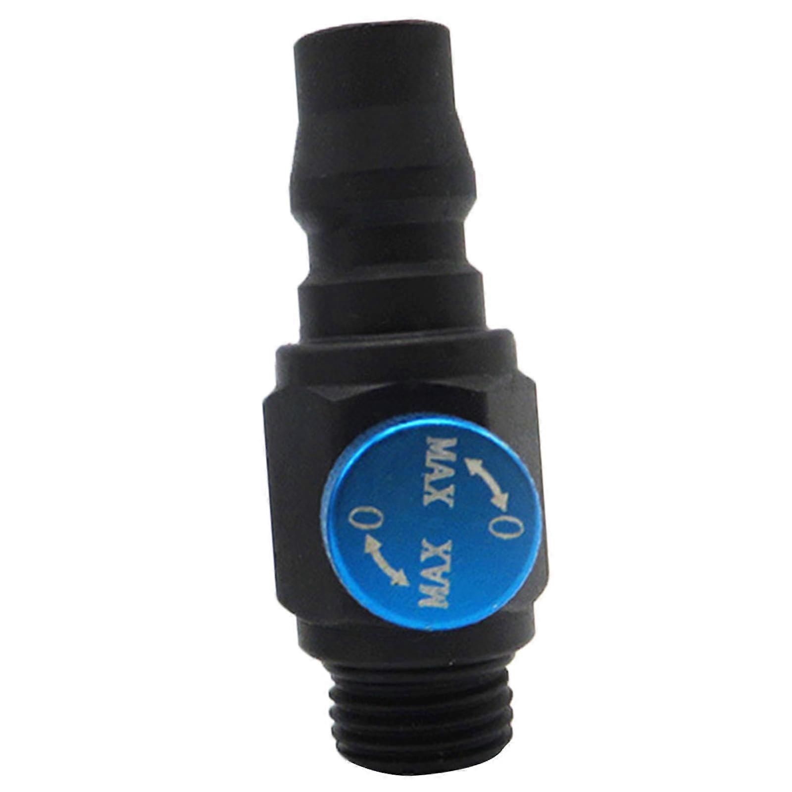 Luftschleifer Lufstrom Steuerschalter 1/4 NPT Inline Pneumatisches Werkzeugzubehör Einstellbarer Lufteinlass 50mm