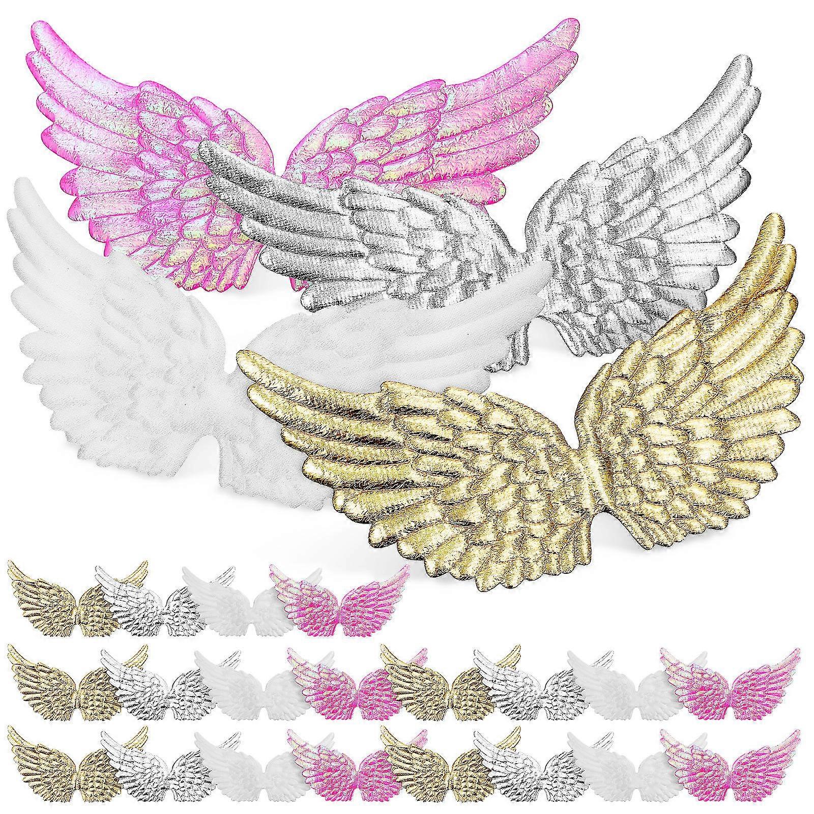Here's a well structured product description for your **24pcs Angel Wing DIY Craft Pendants**:
### ποΈ 24pcs Angel Wing DIY Craft Pendants β