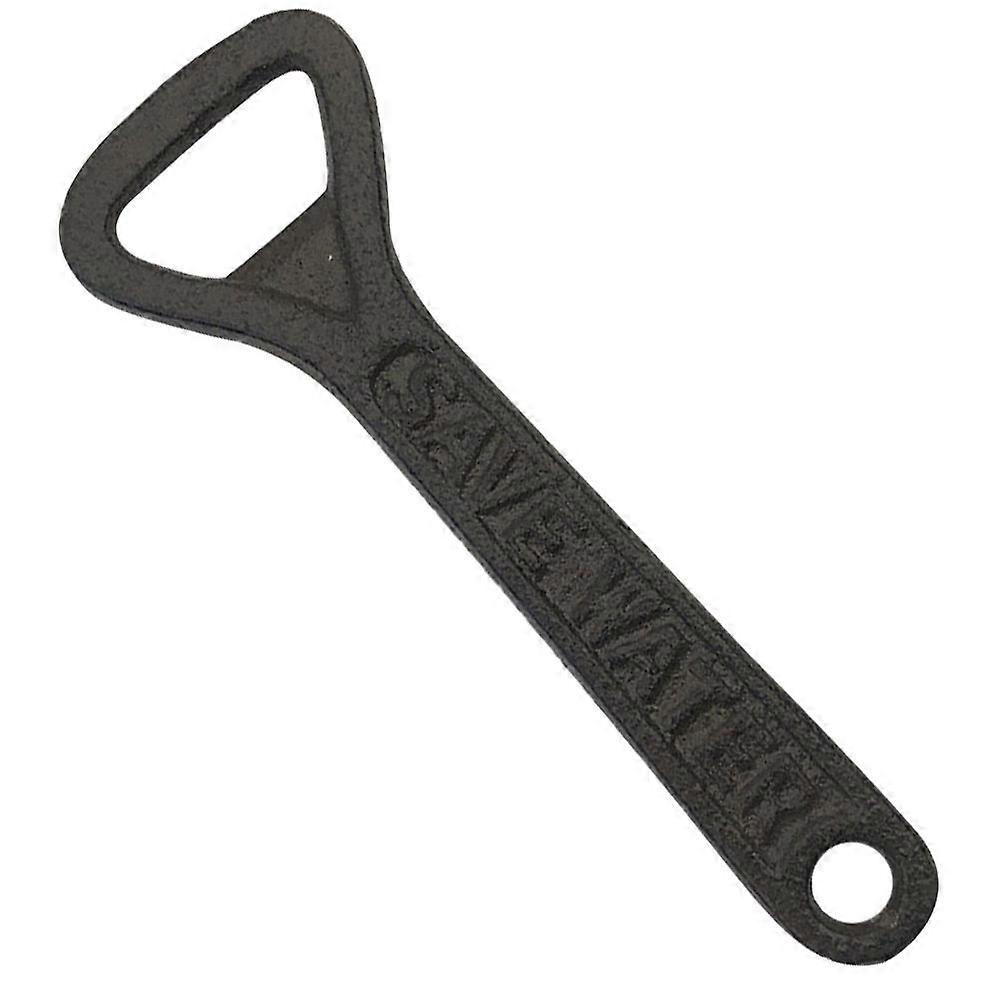 Multi Function Metal Opening Bottles Gathering 13.5x4.3cm Cast Iron 1Pcs