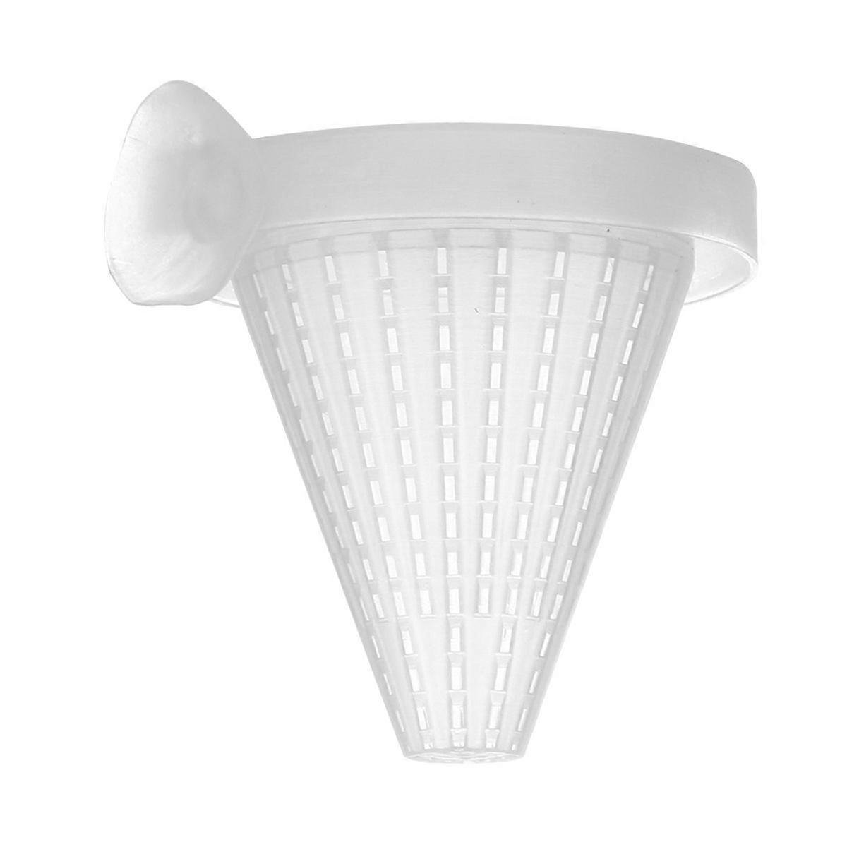 تغذية مخروط حوض السمك حوض السمك لوازم شفط المرفق حماية الغذاء الحية 3 قطع