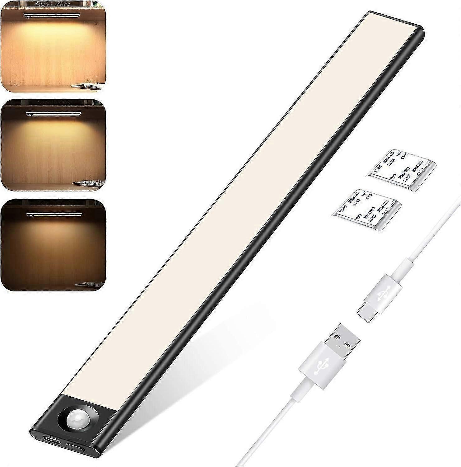 LED Sensor Cabinet Light, Motion Sensor LED Cabinet Light (Warm White)