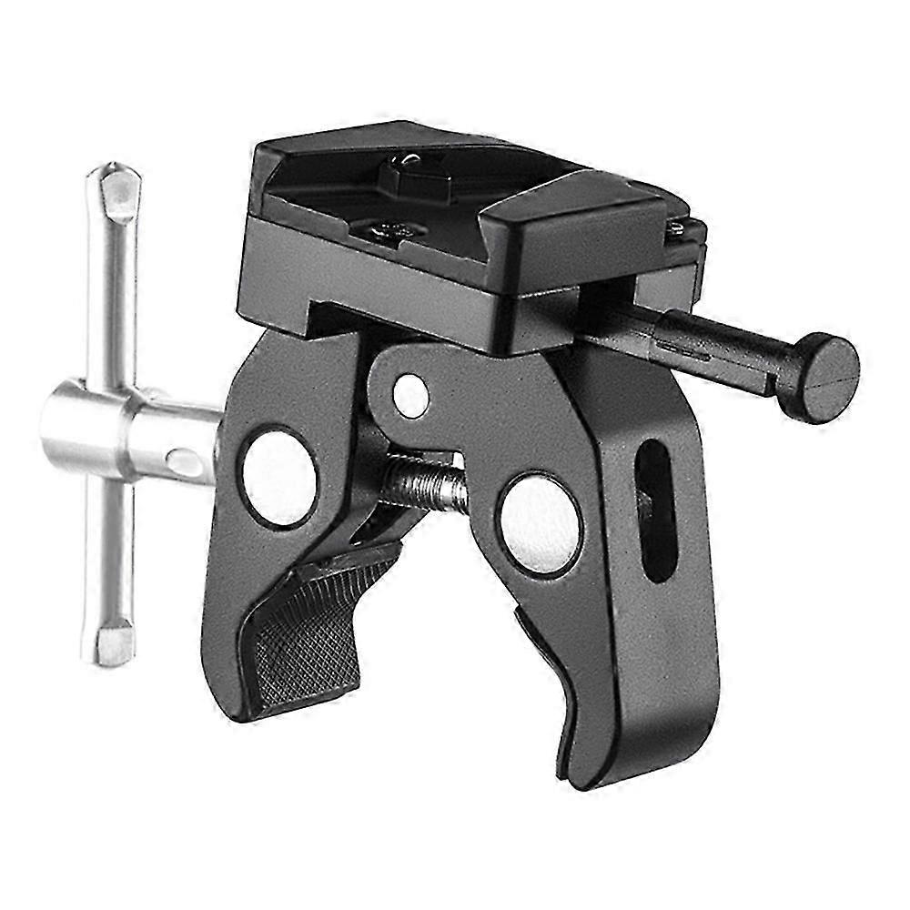 V-Mount Battery Adapter with Clamp for Mounting to Light Stand Tripod for V-Mount Battery to Light