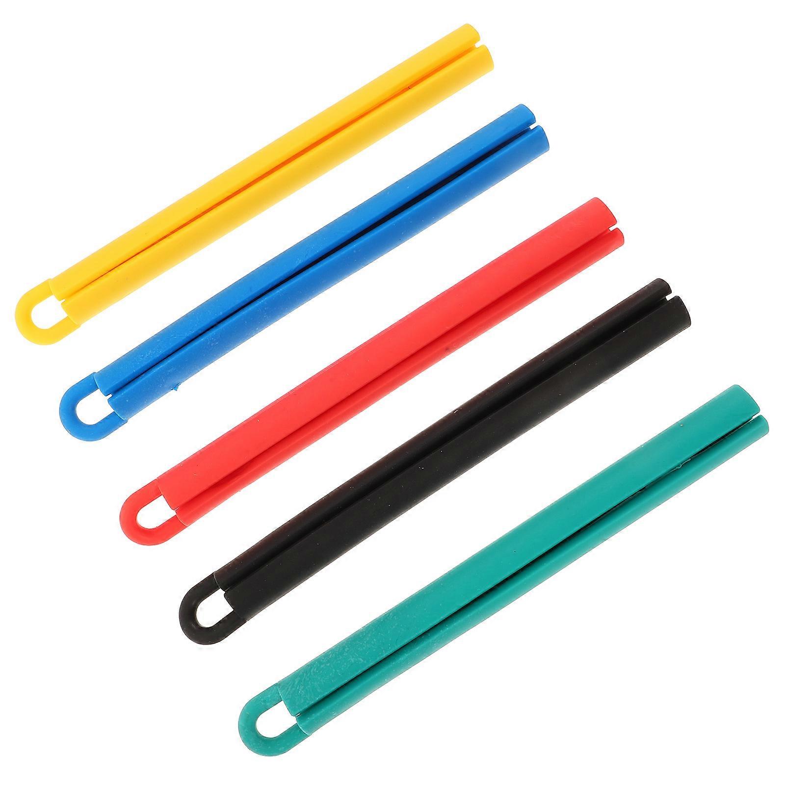 Stained Glass Pattern Mat Billiard Cue Mount Organizer Protective Case For Pool Cues 5Pcs