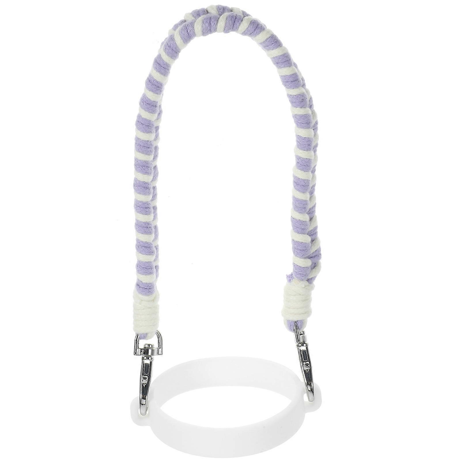 Water Bottle Holders With Strap Hanging Function Travel Suitable for Various Bottles Silicone Circular Ring 1Pack