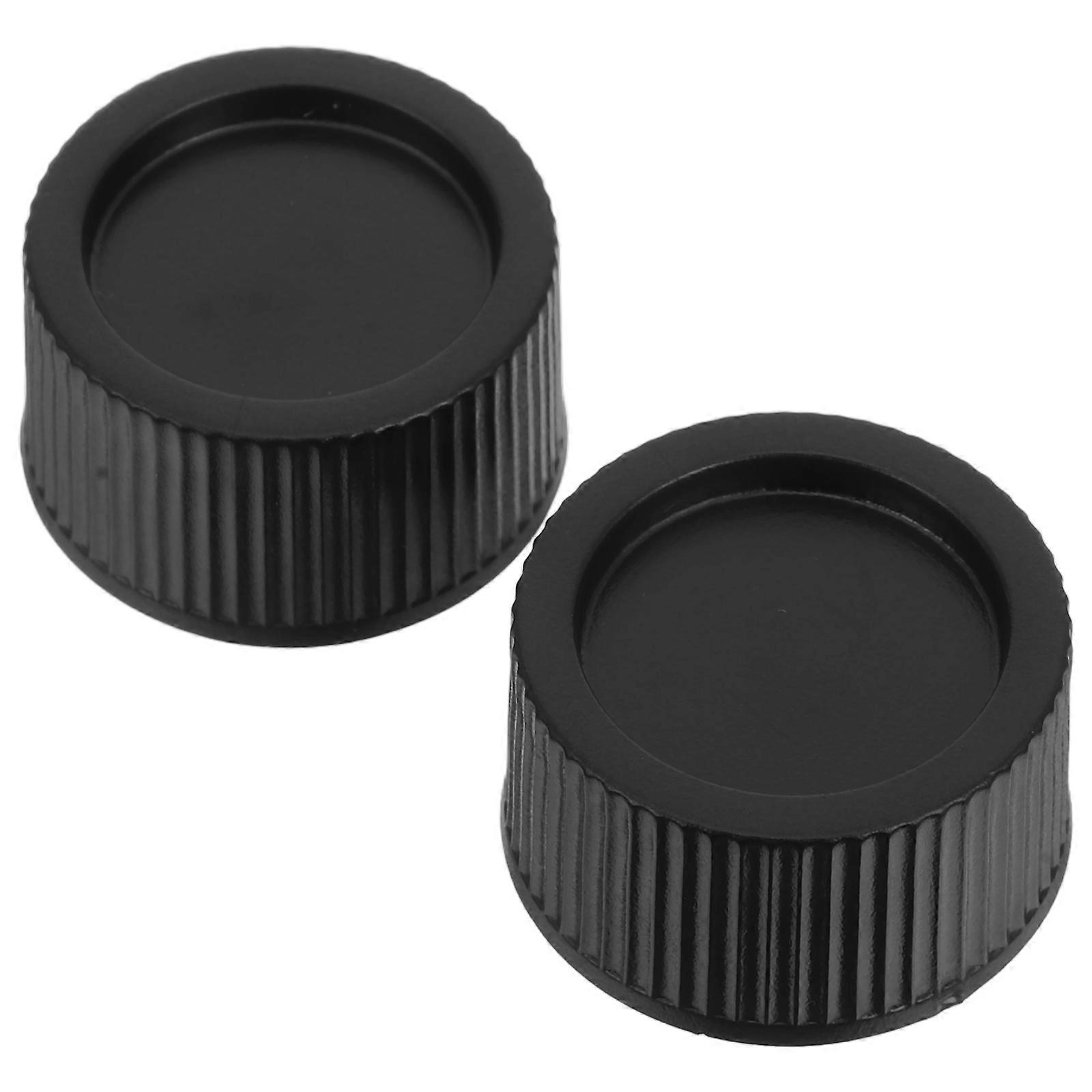 Pool Drain Screw Cap Replacement Pool Sand Filter Drain Replacement Cap Spa Sand Filters Easy Installation Black 2Pcs