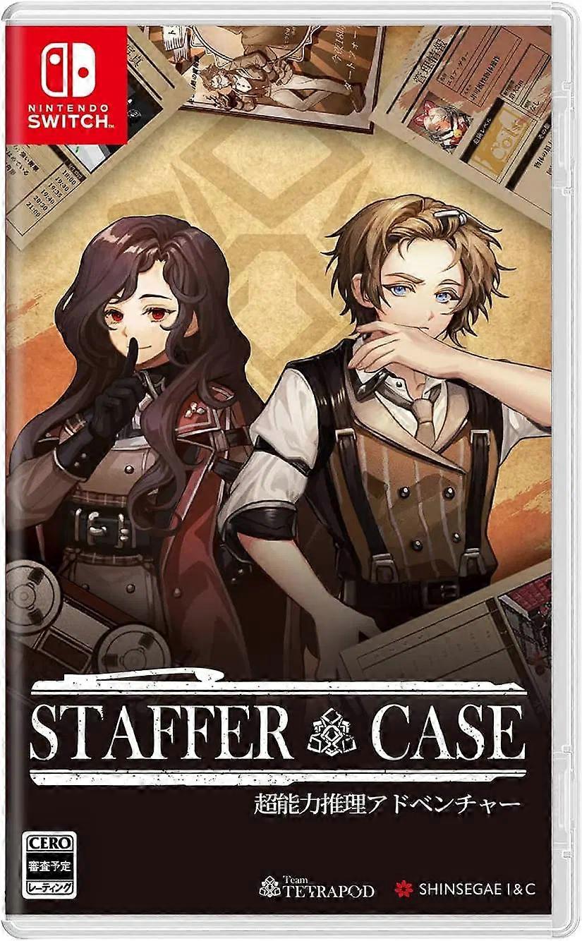 Staffer Case A Supernatural Mystery Adventure Switch Game (Asian English in Game