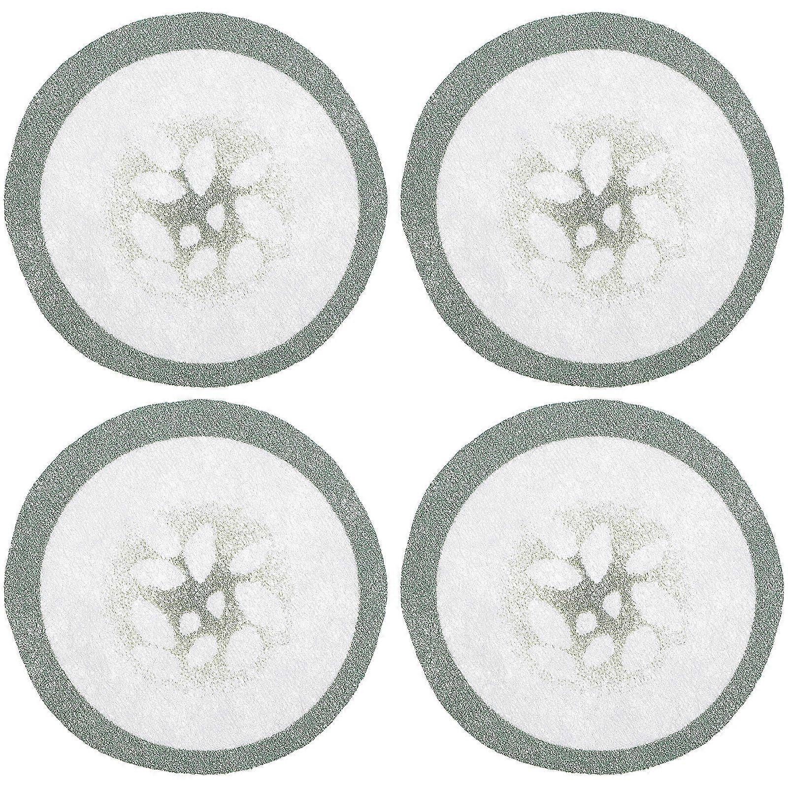 Eye Masks Disposable Nonwoven Cucumber Pattern Eye Mask Green General Users 100Pcs