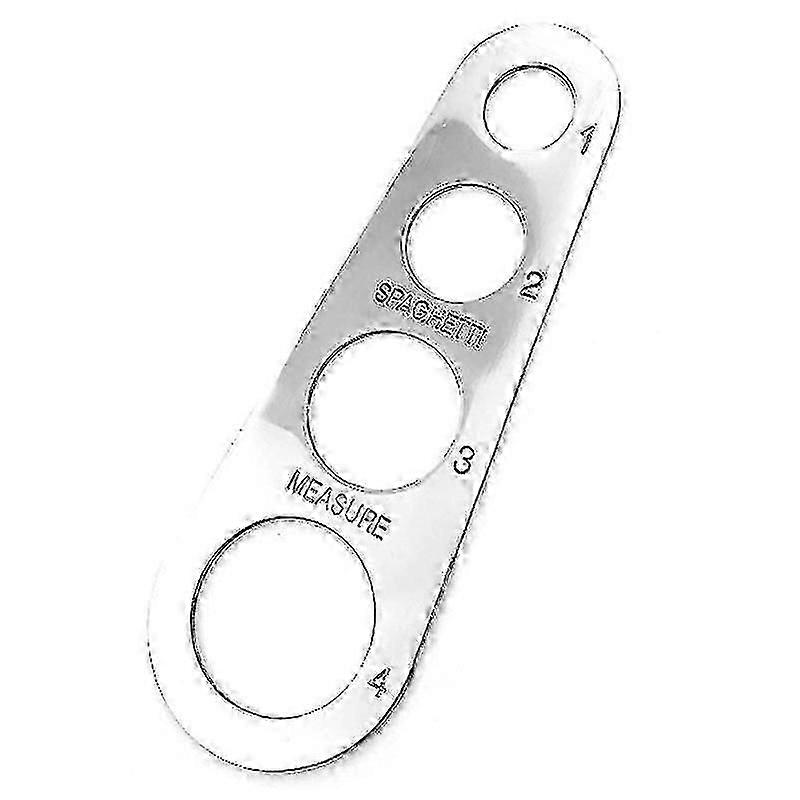 Spaghetti Measurer, Kitchen Tool For Measuring Amount Of Spaghetti With 4 Measuring Holes (measures Up To Four Adult Servings)
