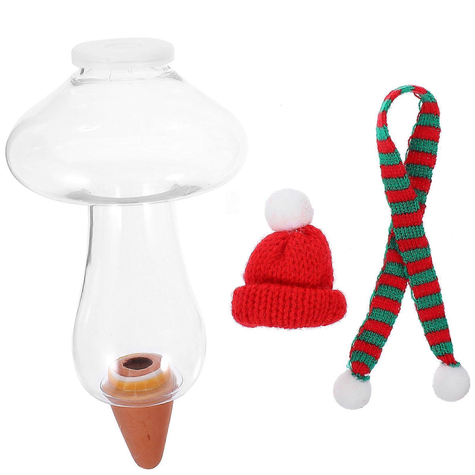 Self Watering Device For Indoor Plants Mushroom Shape Automatic Watering Insert Multi-Colored 18X9.8X9.8CM 1Set