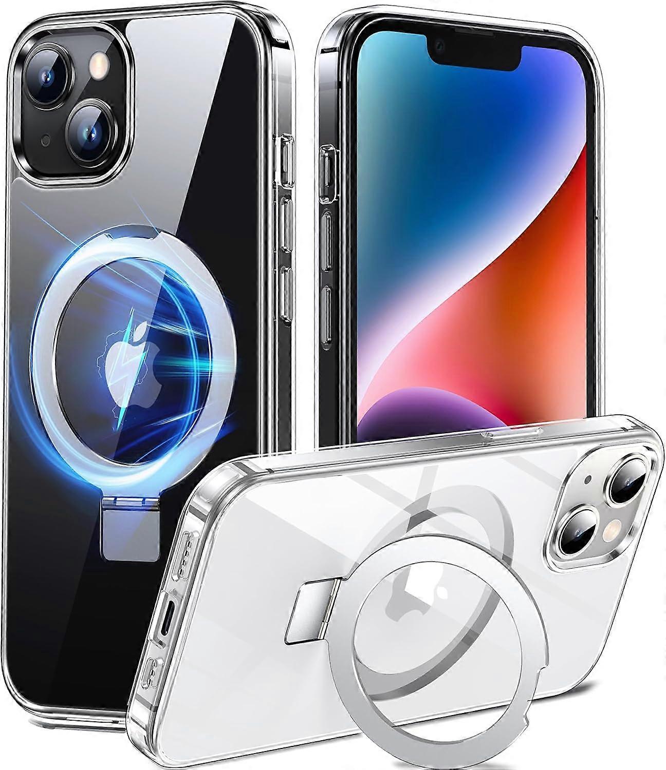 Compatible with iPhone 13 case, 3 in 1, transparent