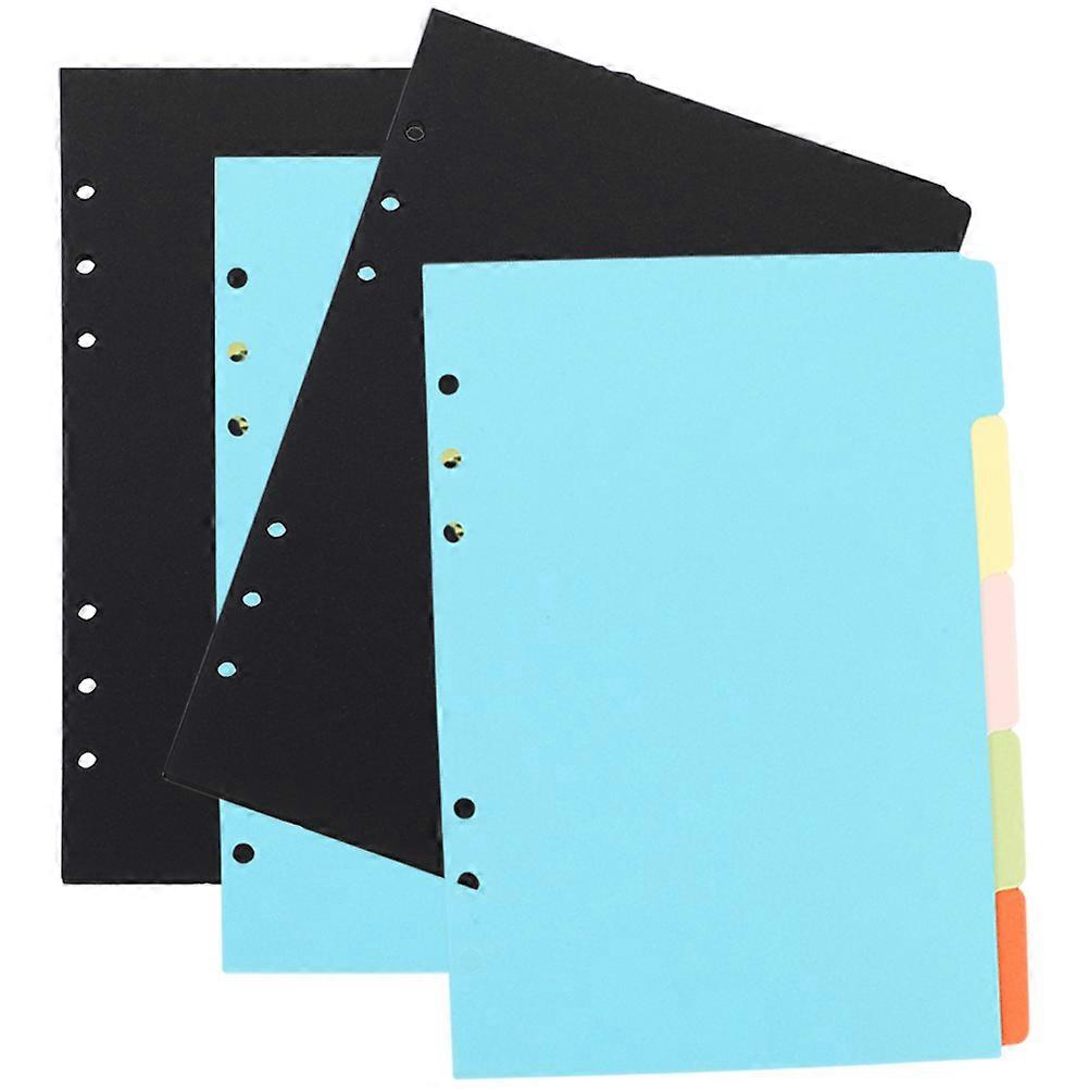 Divider Tabs Binder Dividers For Loose-Leaf Binder School Classification 4Sets