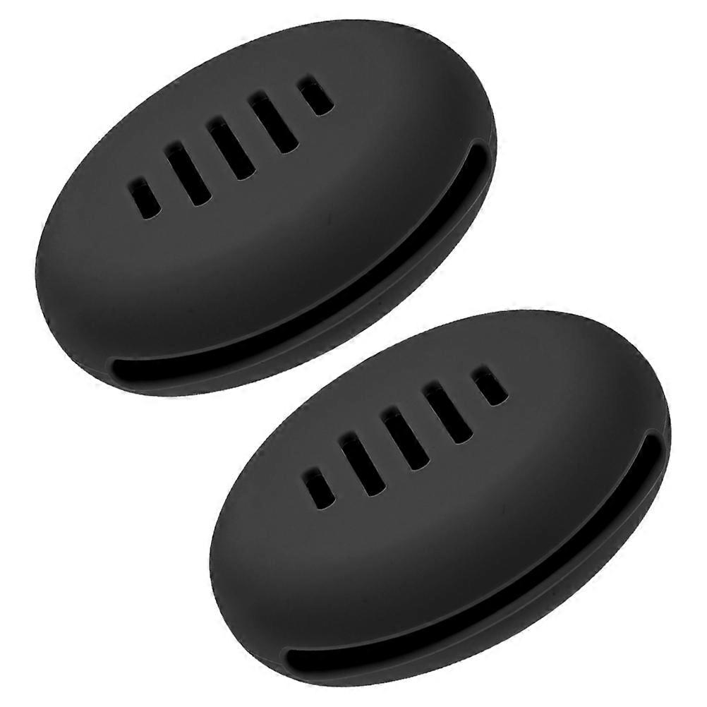Portable Organizer Silicone Makeup Sponge Holder Breathable Case Suitable for Business or Travel 2Pcs