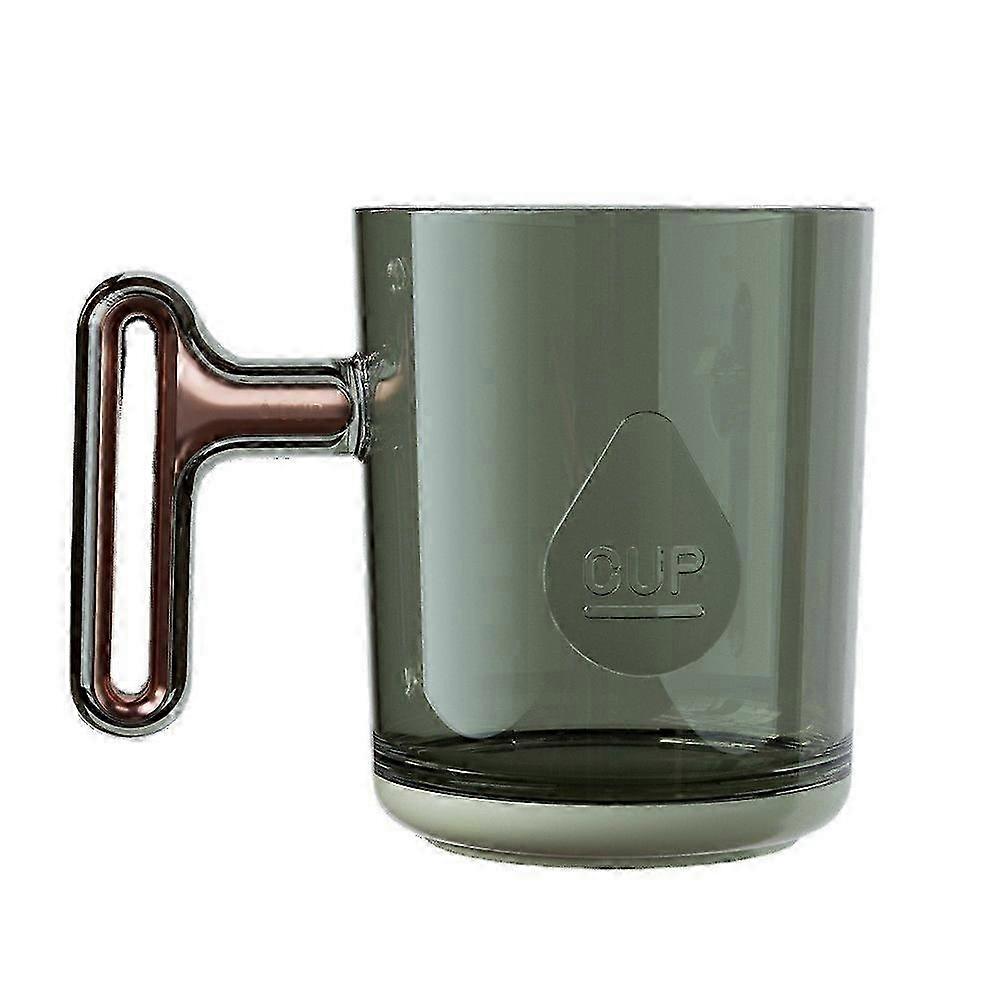 Toothbrush Holder Cup with Handle: Stylish Design for Travel and Dormitory Applications