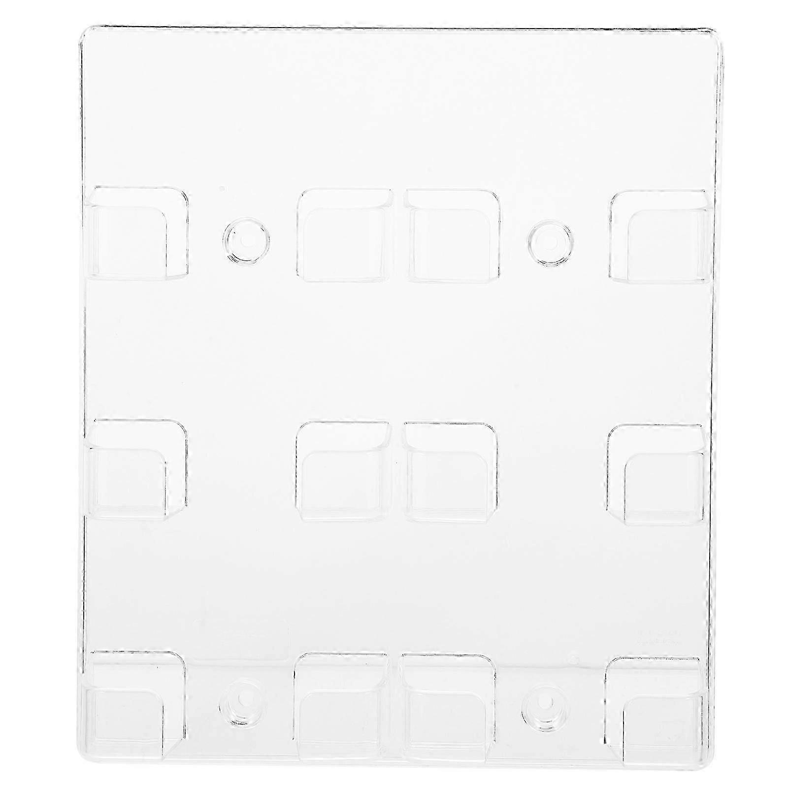 Business Card Holder Glass Name Card Stand Wall Base