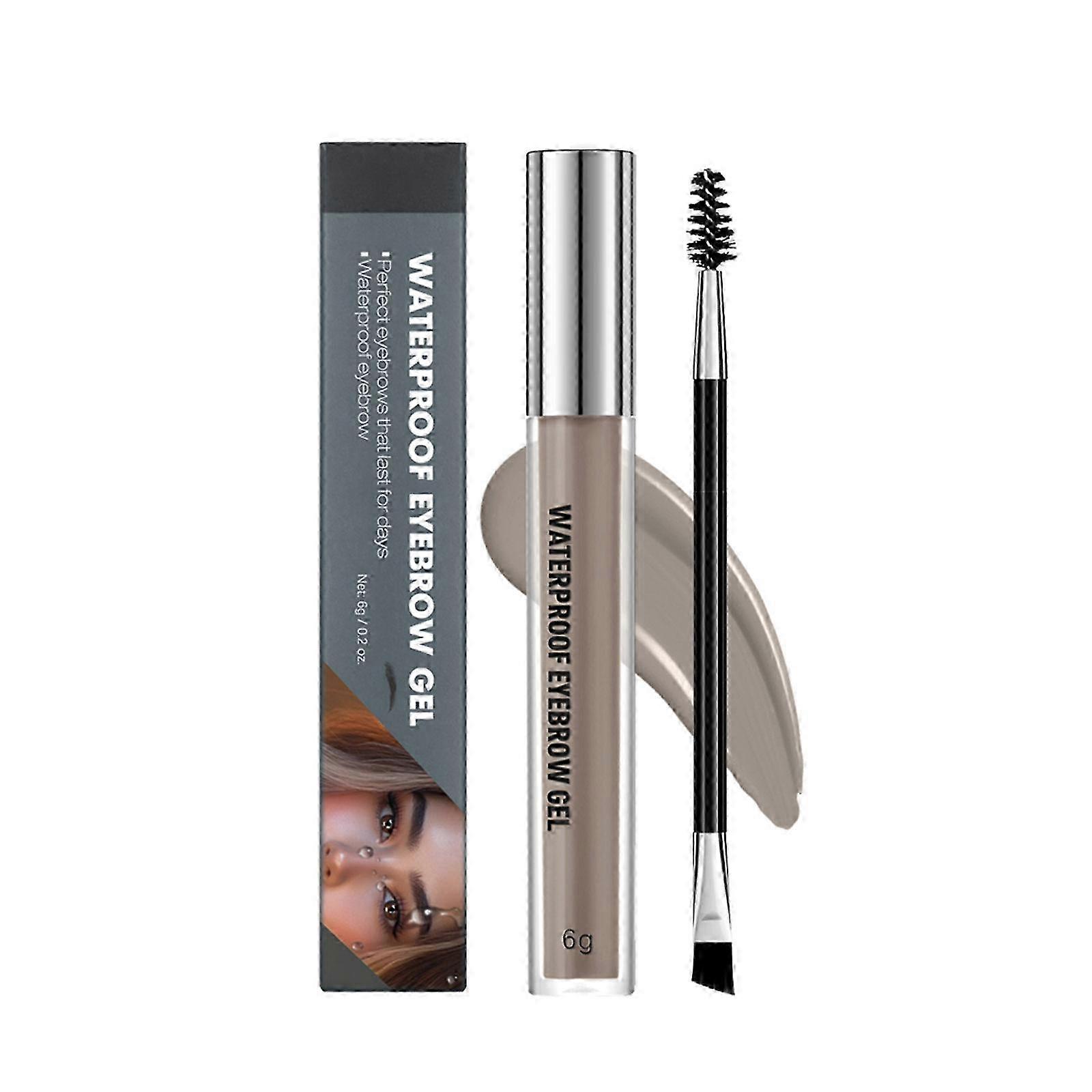 2025 Eyebrow Gel Makeup Waterproof Brow Gel Easy to Color Eyebrow Dye Shaping Cream for Create Natural Looking Brows 4