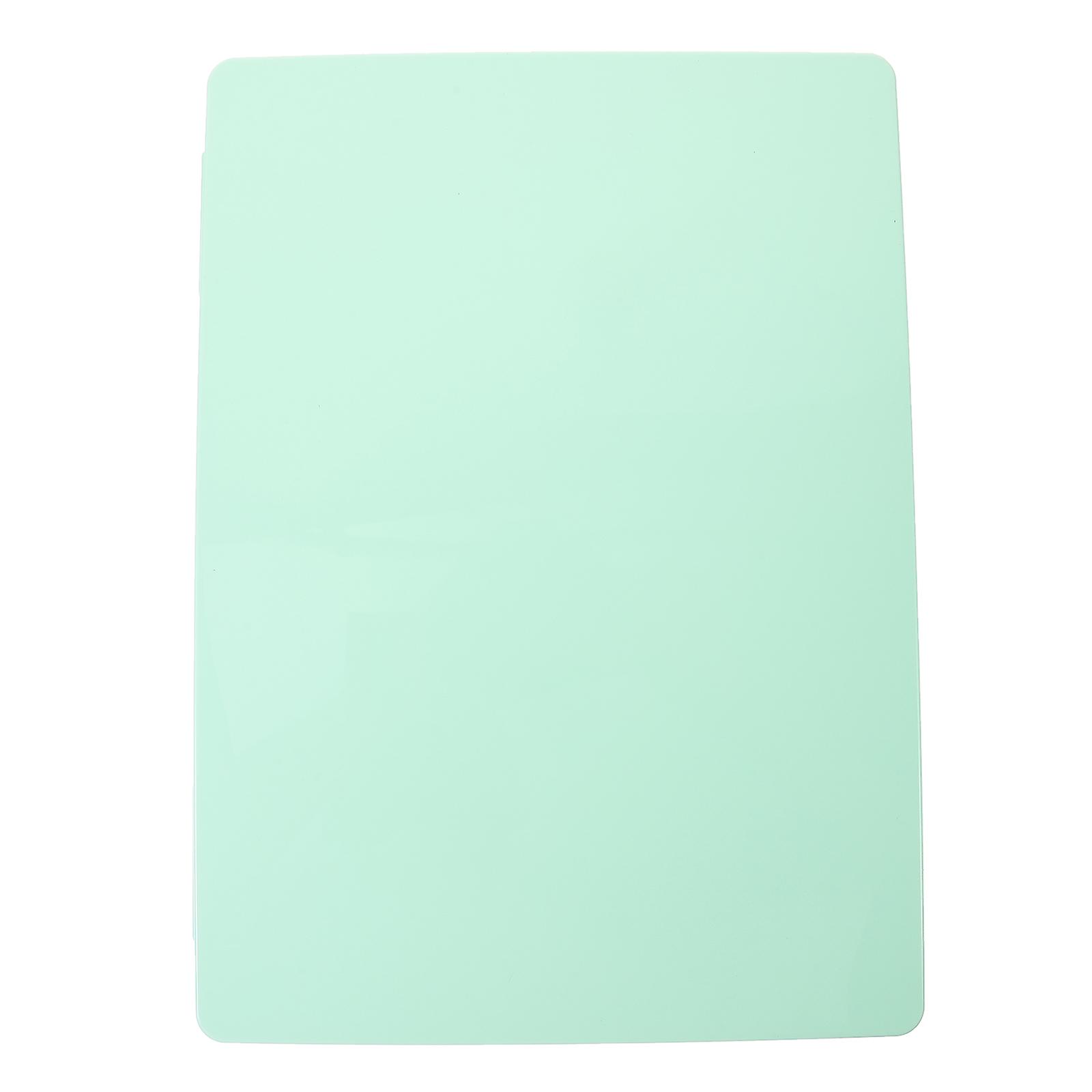 Document Boxes Plastic Photo Organizer Office Work Business Travel Green Color 12.89X9.35X0.83in 1Pack