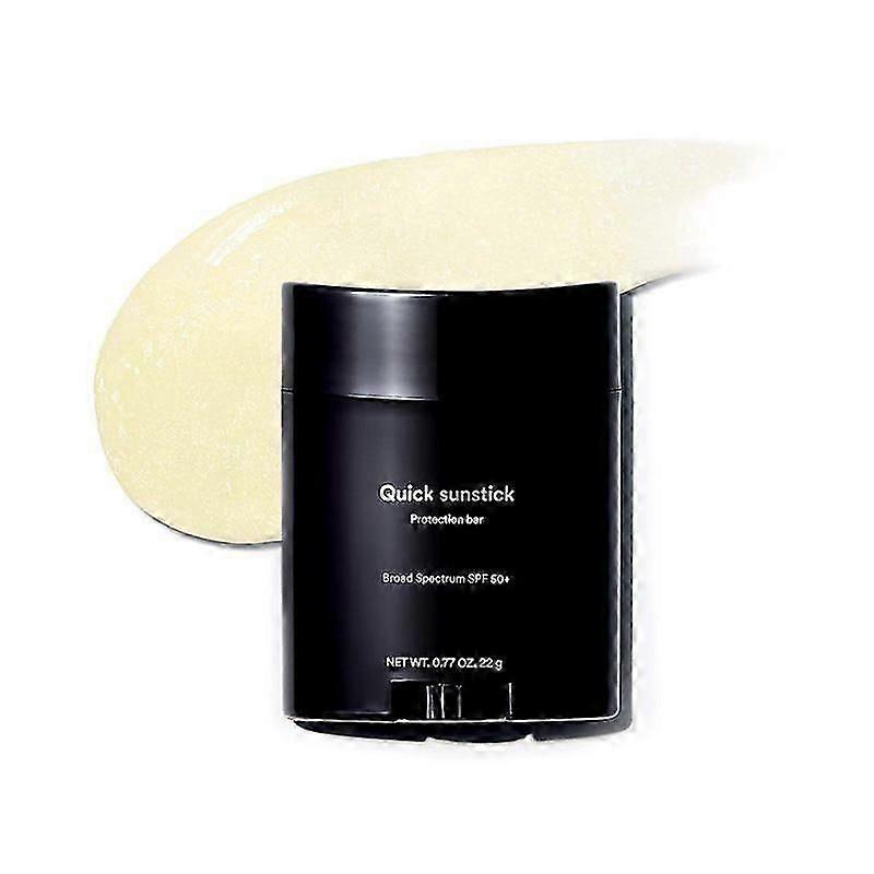 شريط حماية سريع من العصف الشمسي SPF50+ | واقي الشمس الكوري Suncreen Stick للعناية من الشمس ، بدون تبيض ، واقي سولار بارا ، مستخلص Centella Asiatica ، Aloe Ex