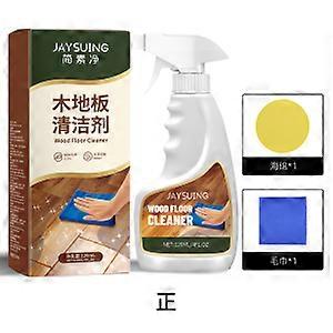 Premium Wood Floor Cleaner - Odor Eliminator, Stain Remover, Shine Restorer & Non-Slip Polishing Solution for Dull, Greasy, and Odor-Prone Surfaces