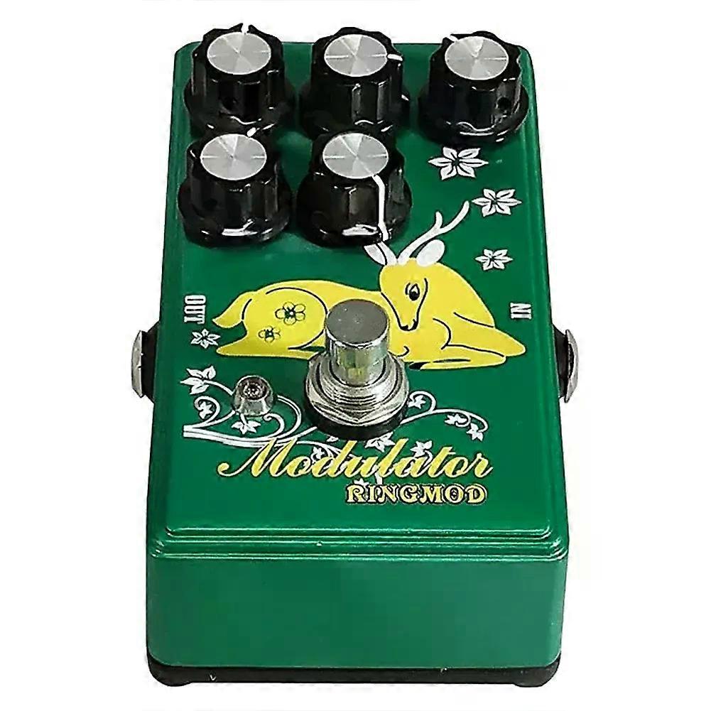 A97TElectric Guitar Effect Ringmod Multi Modulation Pedal Ring Modulator Effect Pedal Guitar Pedal Accessories