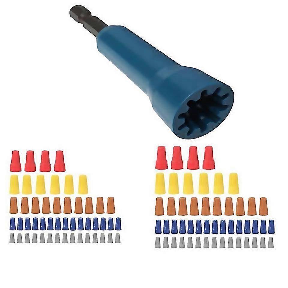 For Wire Twisting Tool, Twist Wire Connectors With 1/4inch Chuck B