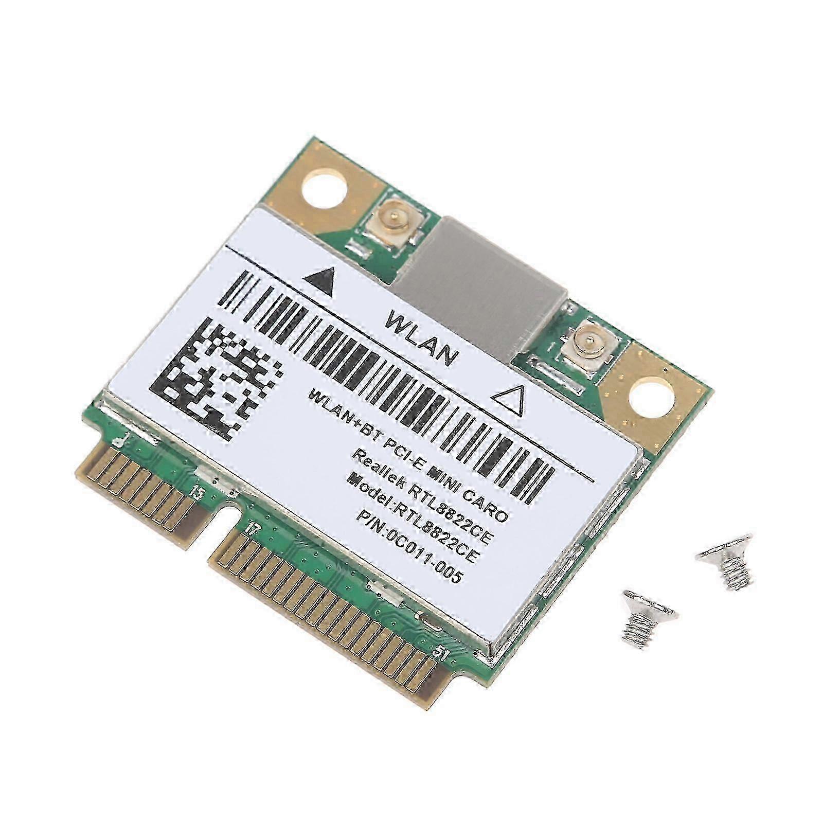 RTL8822CE 1200Mbps 2.4G/5Ghz 802.11AC WiFi Card Network Mini PCIe BT5.0 for PC SZRH A-F