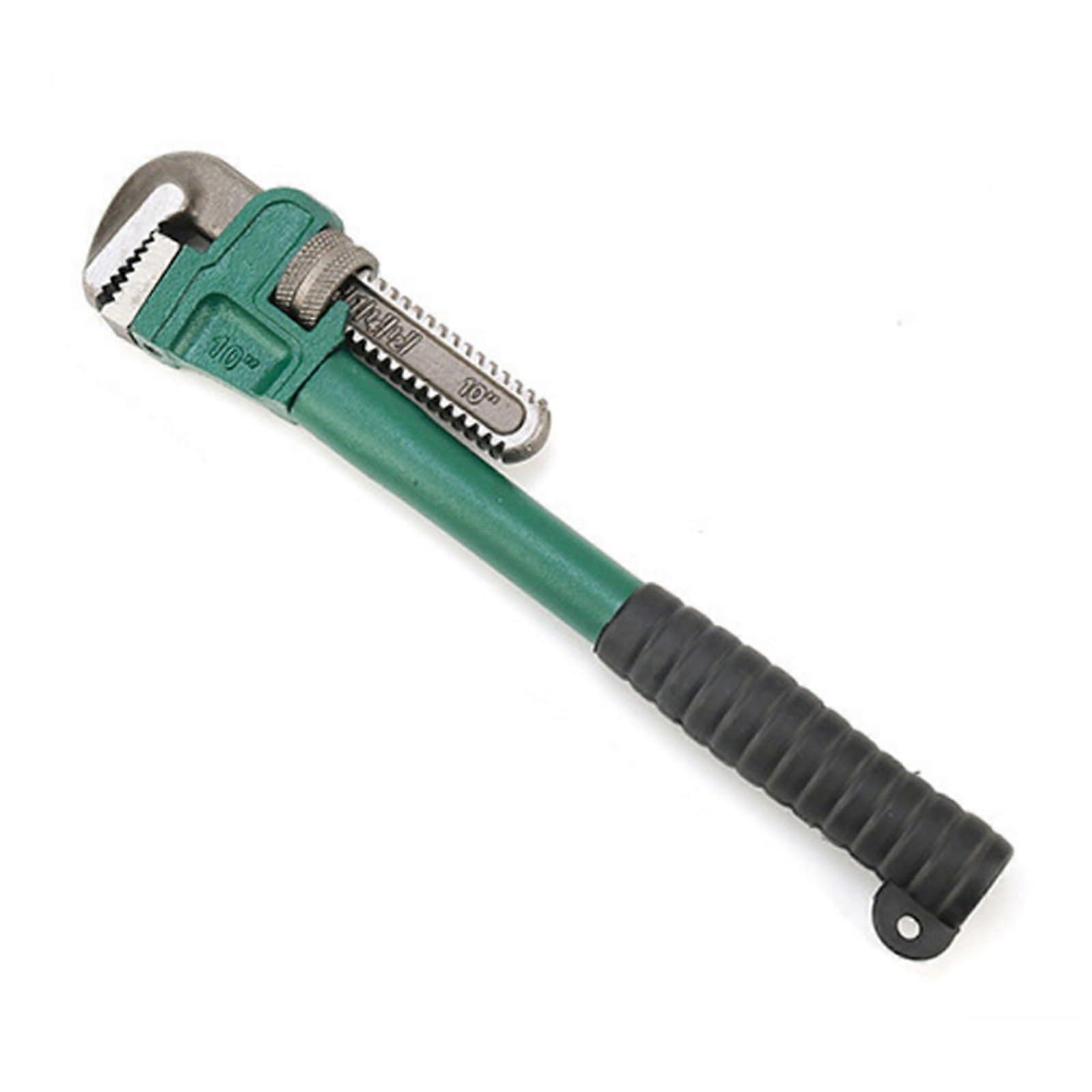 Hardware Pipe Wrench 10 Inch Heavy-Duty Adjustable Tool for Maintenance and Repair of Pipe Systems