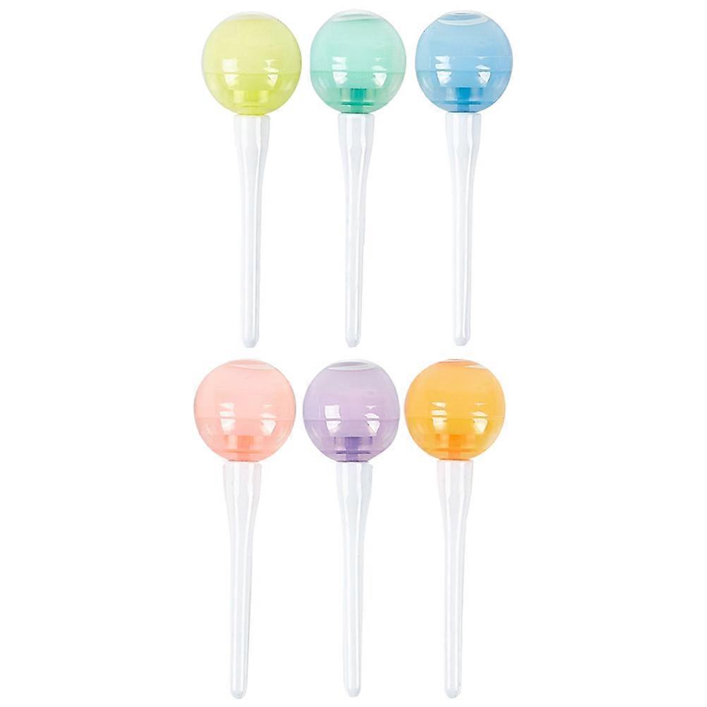 Mini Highlighters Bulk Colored Highlighters Ergonomic Design Reading Work 6Pcs