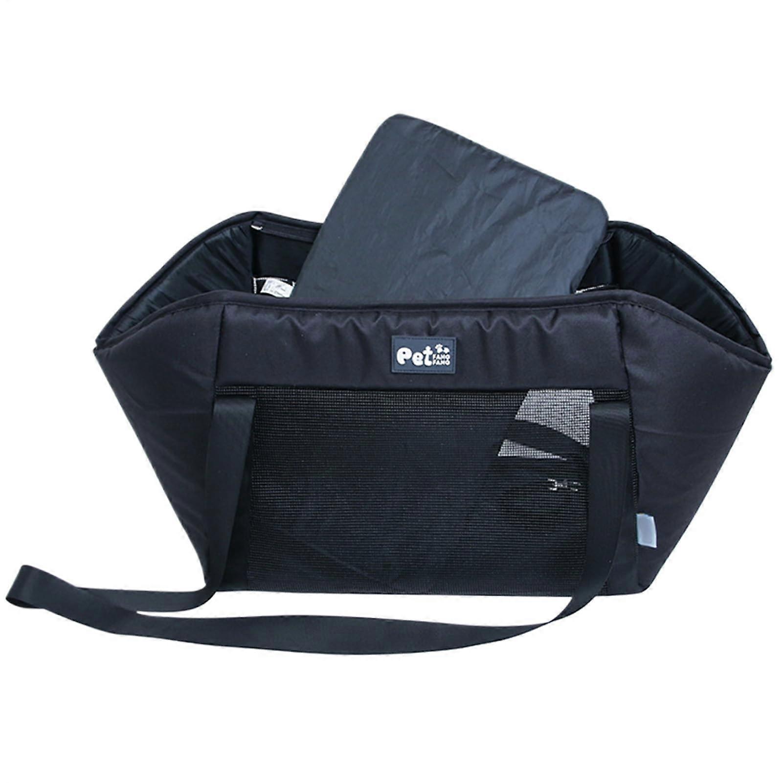 Portable Cat Bag, Pet Bag Portable Shoulder Bag for Cat Carrier with Removable Waterproof Liners for Driving, Walking, Going Out and Visiting Vets