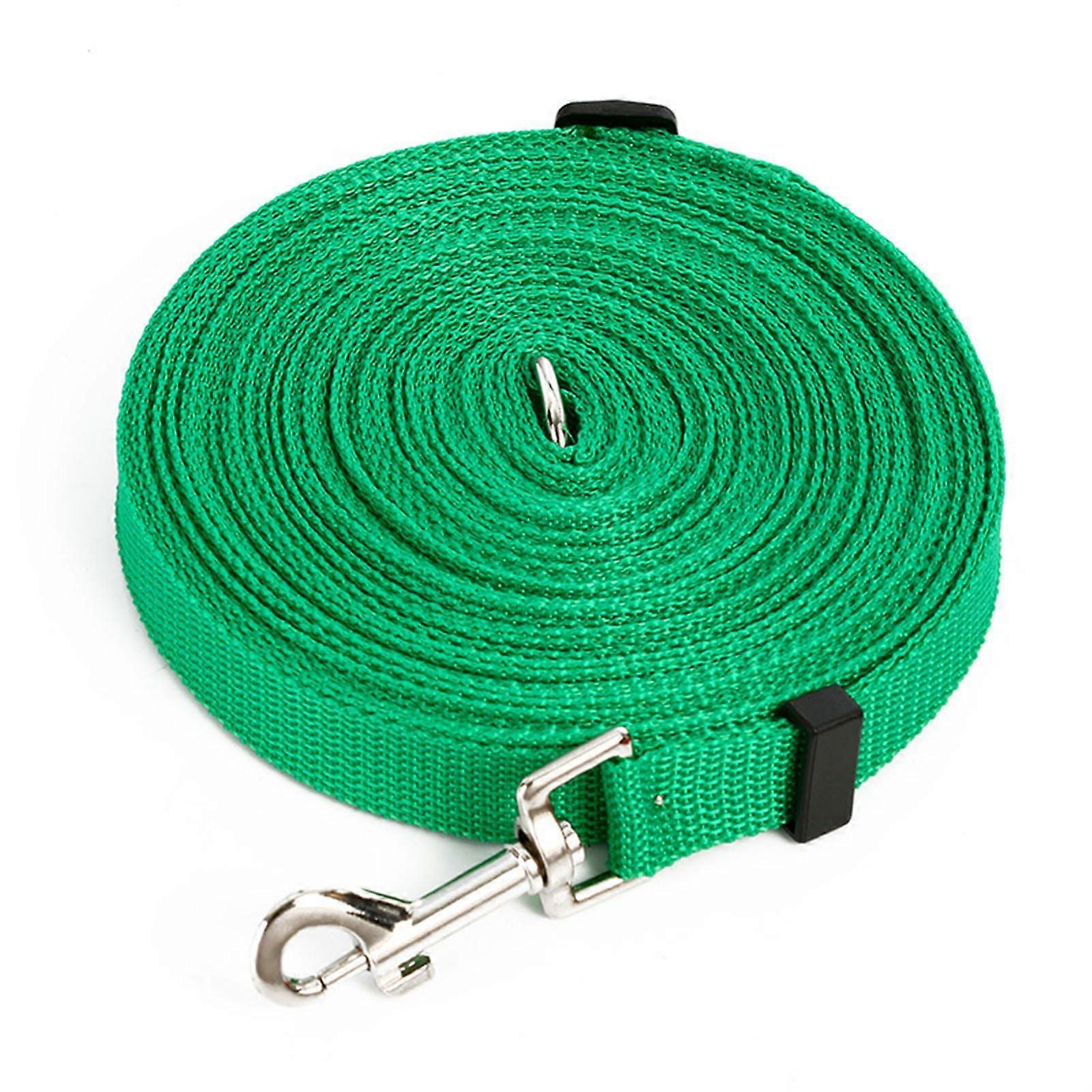 Pet Traction Rope with Adjustable Length for Daily Walks, Exercises,  and Professional Training, Dog Traction Rope Green F