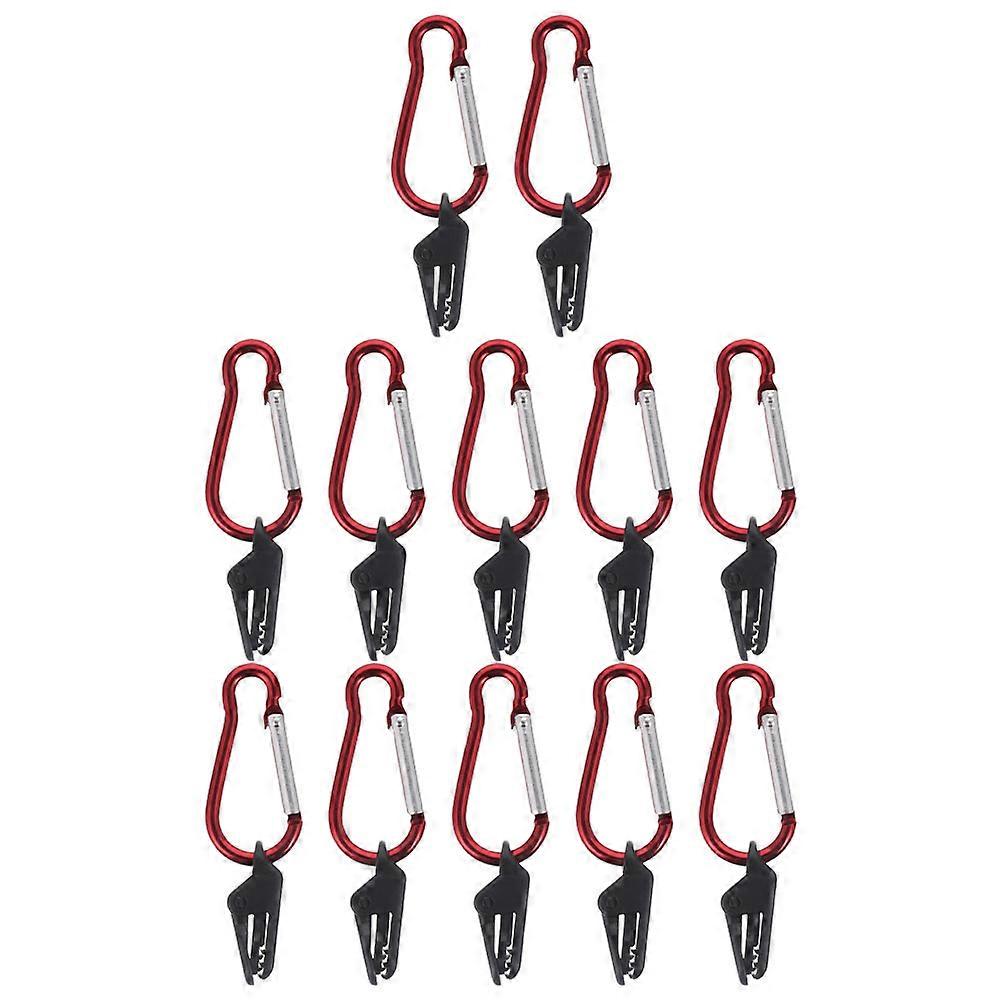 Securing Clip for Tarp Camping Tent Hardwares Kits 12Sets