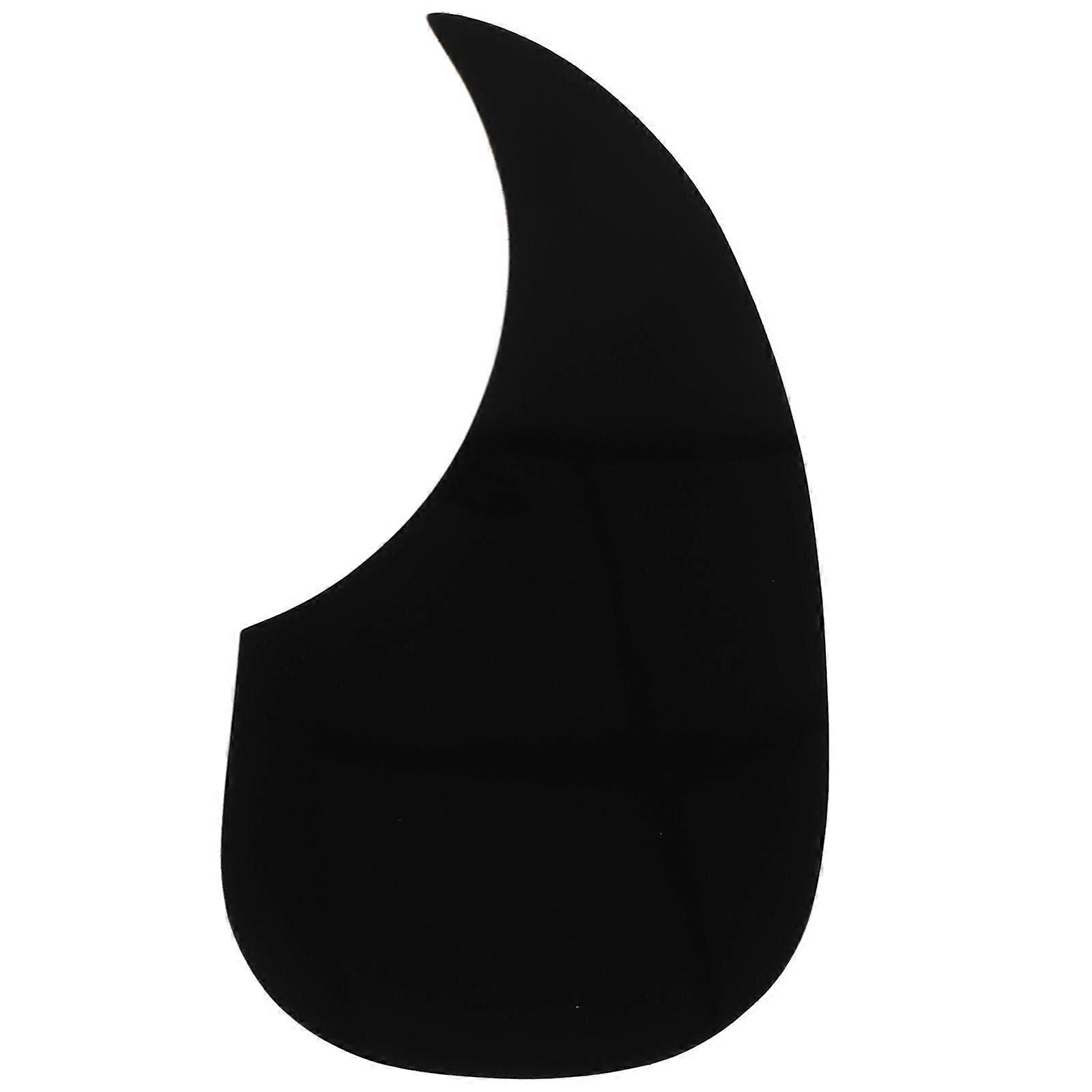 Waterdrop Style Akustikgitarre Selbstklebendes Schlagbrett Schlagbrett (Schwarz)