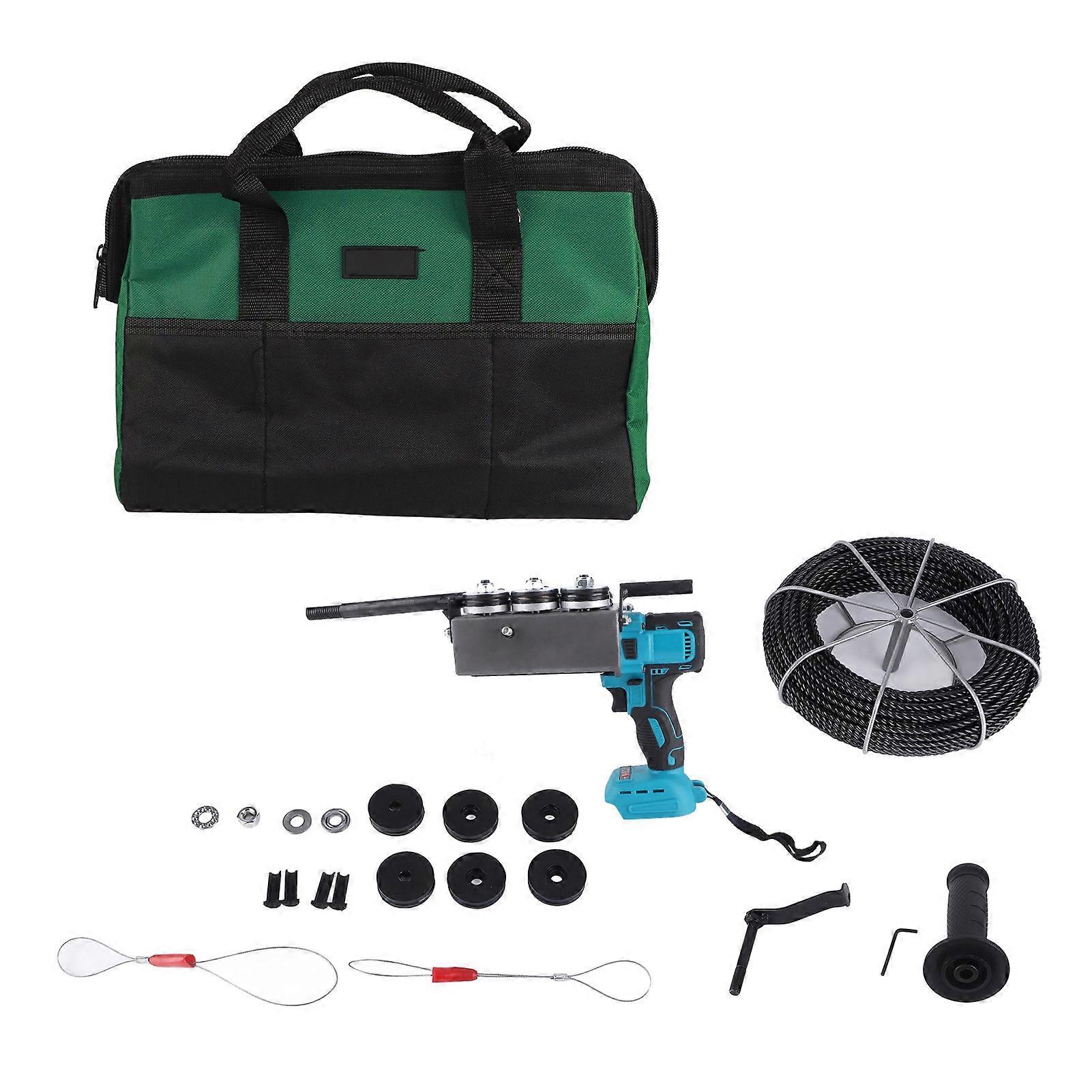 Automatic Wire Stringing Machine Angle Adjustment Light Compact Electric Threading Machine for Construction 21V