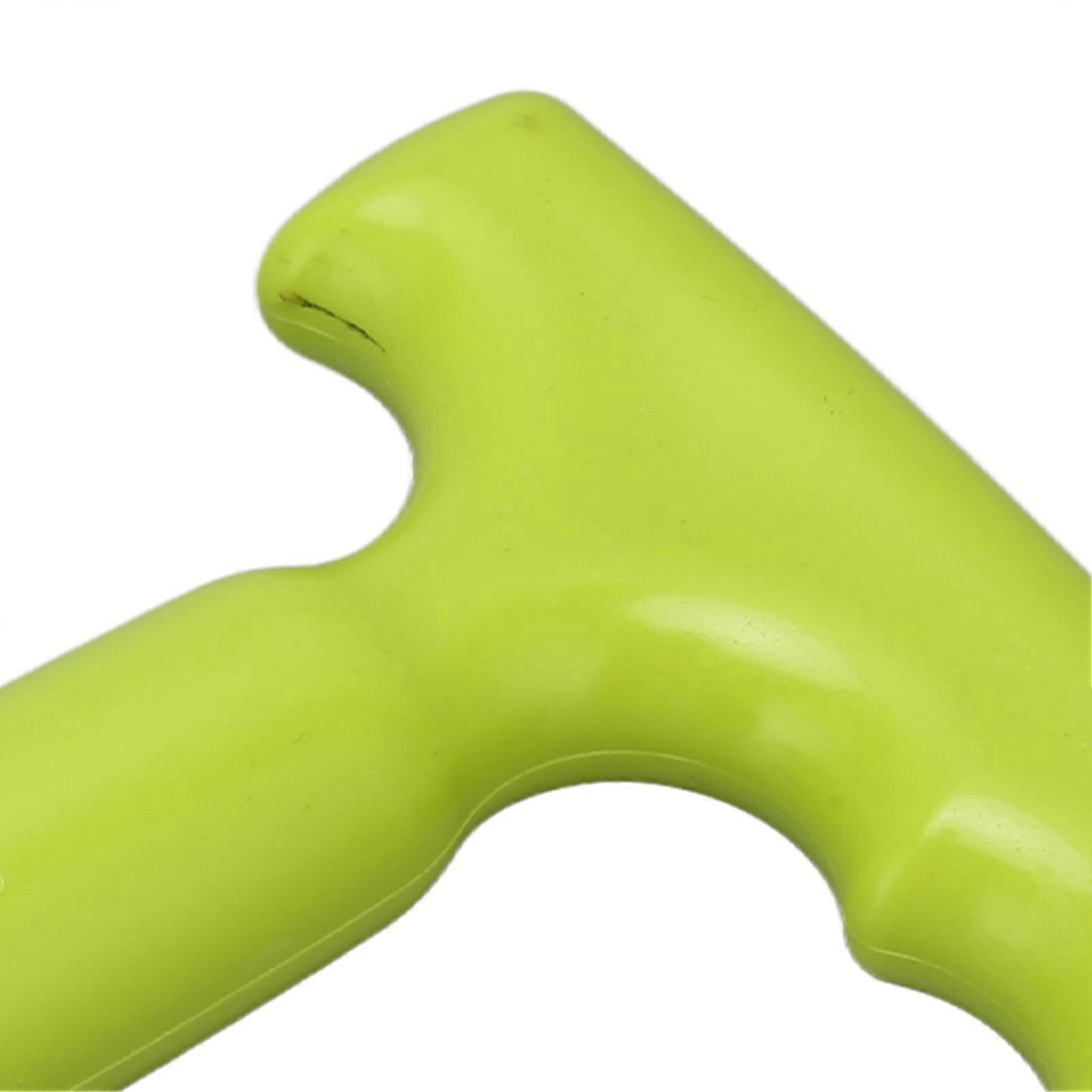 Seed Dispenser Adjustable 5 Dial Settings Handheld Seed Planter Tool Set for Garden Fluorescent Green