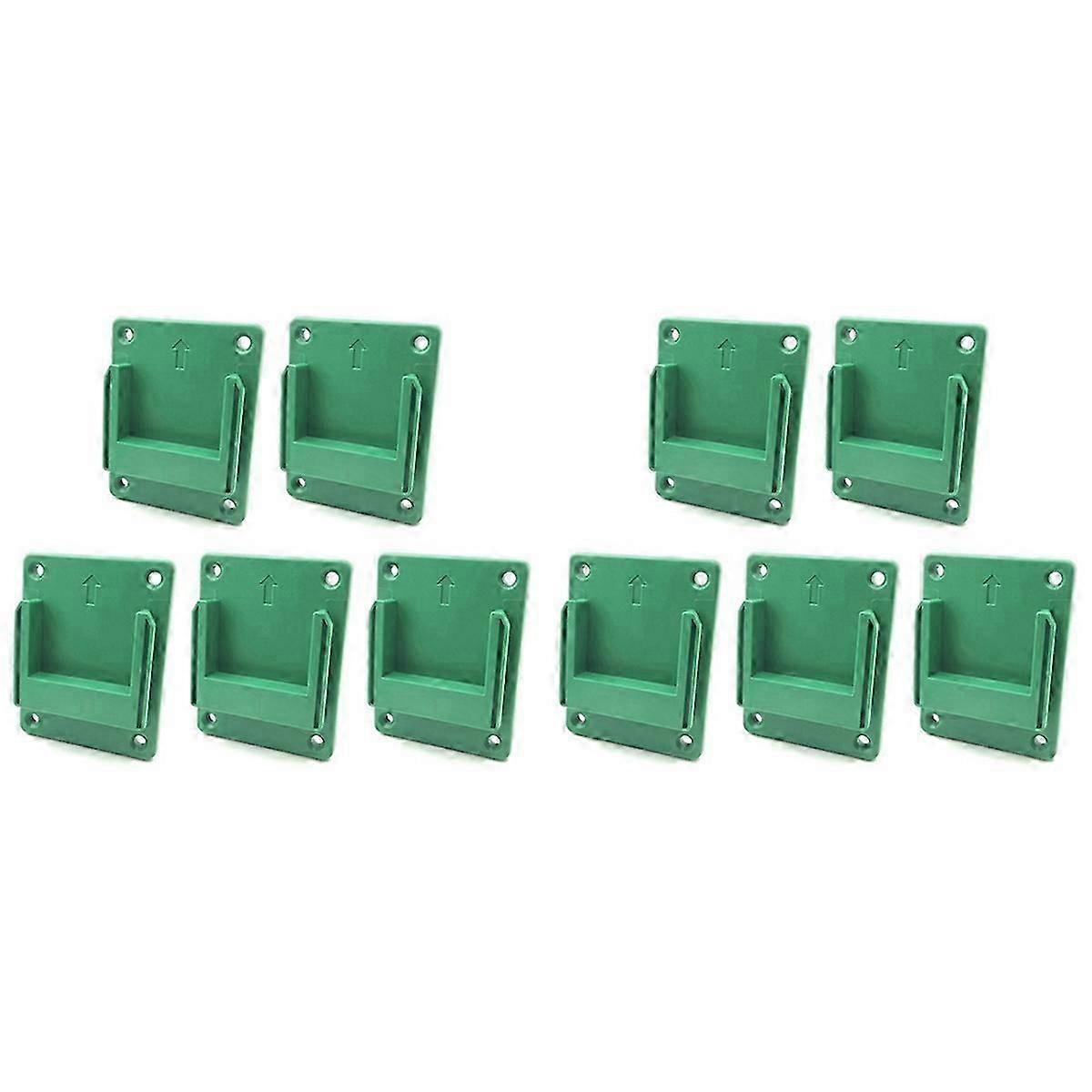 10Pcs Wall Mount Power Tool Holder Bracket For Hitachi/For Hikoki
