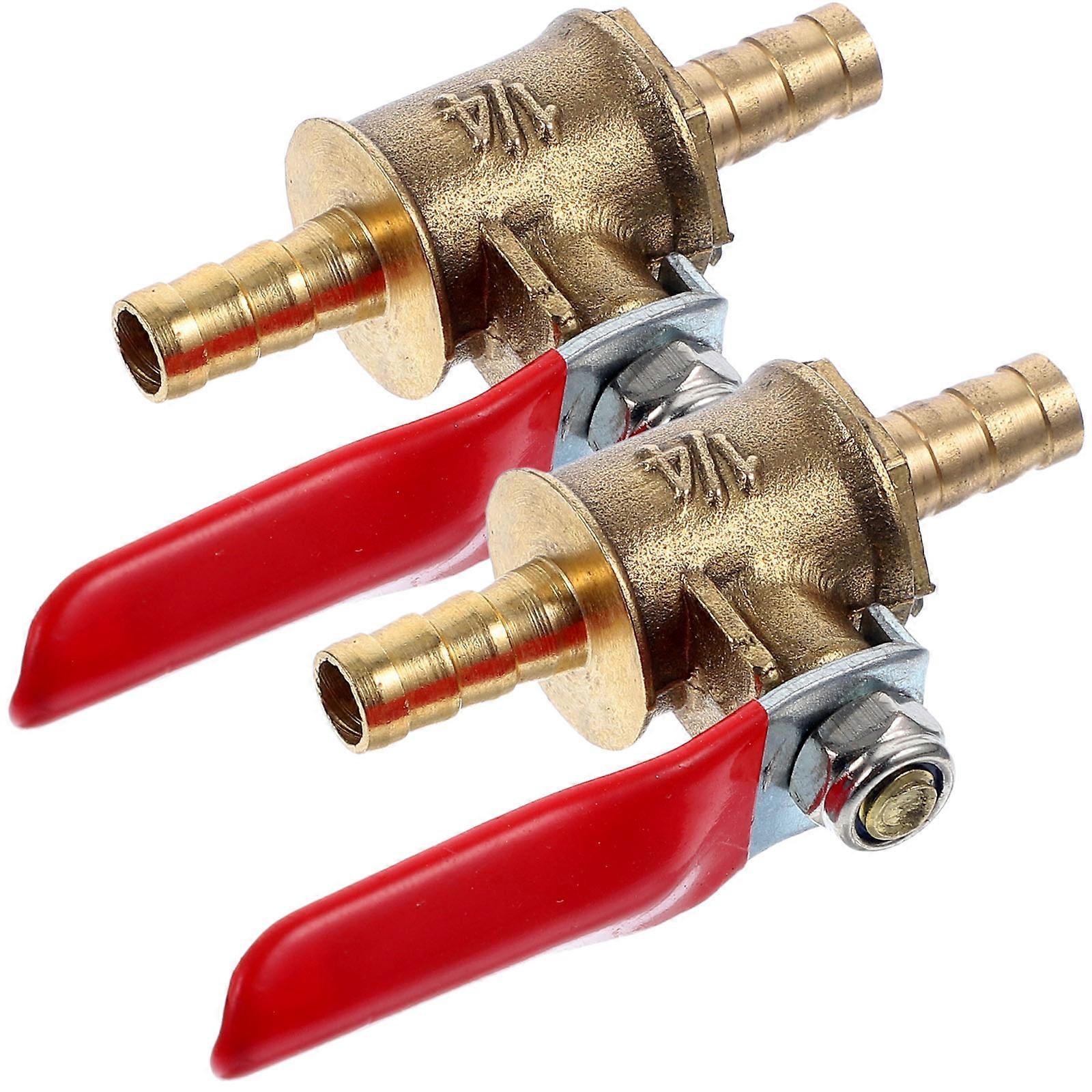 Copper Ball Valves with Handle Shut Off Valves for Water, Gas, Fuel, and Air Compressor Systems Corrosion Resistant Piping Cut