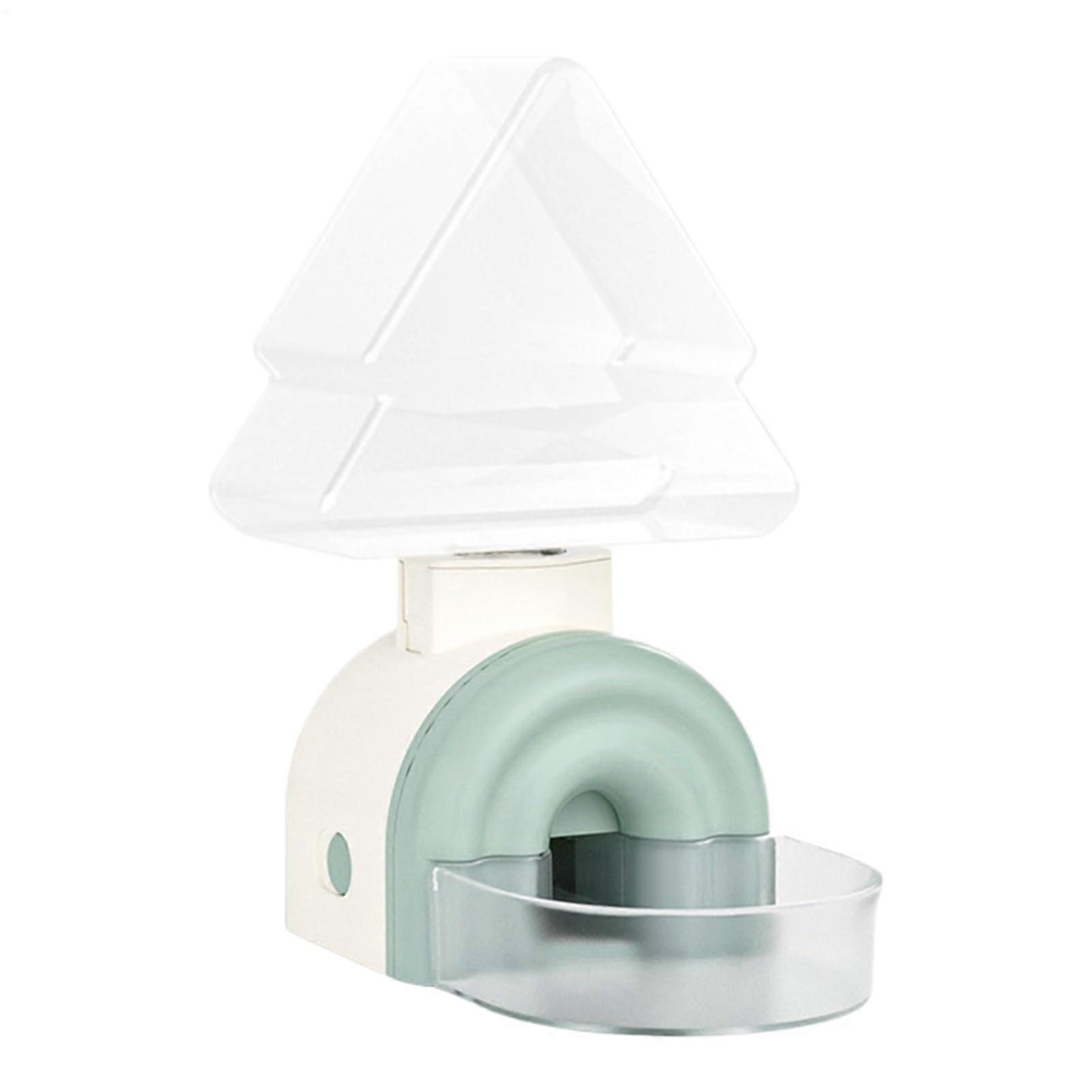 Drinking Fountain for Pets - 520 ml Pine Shape Automatic Drinking Bowl for Cats, Ferrets, Hedgehogs with Hanger