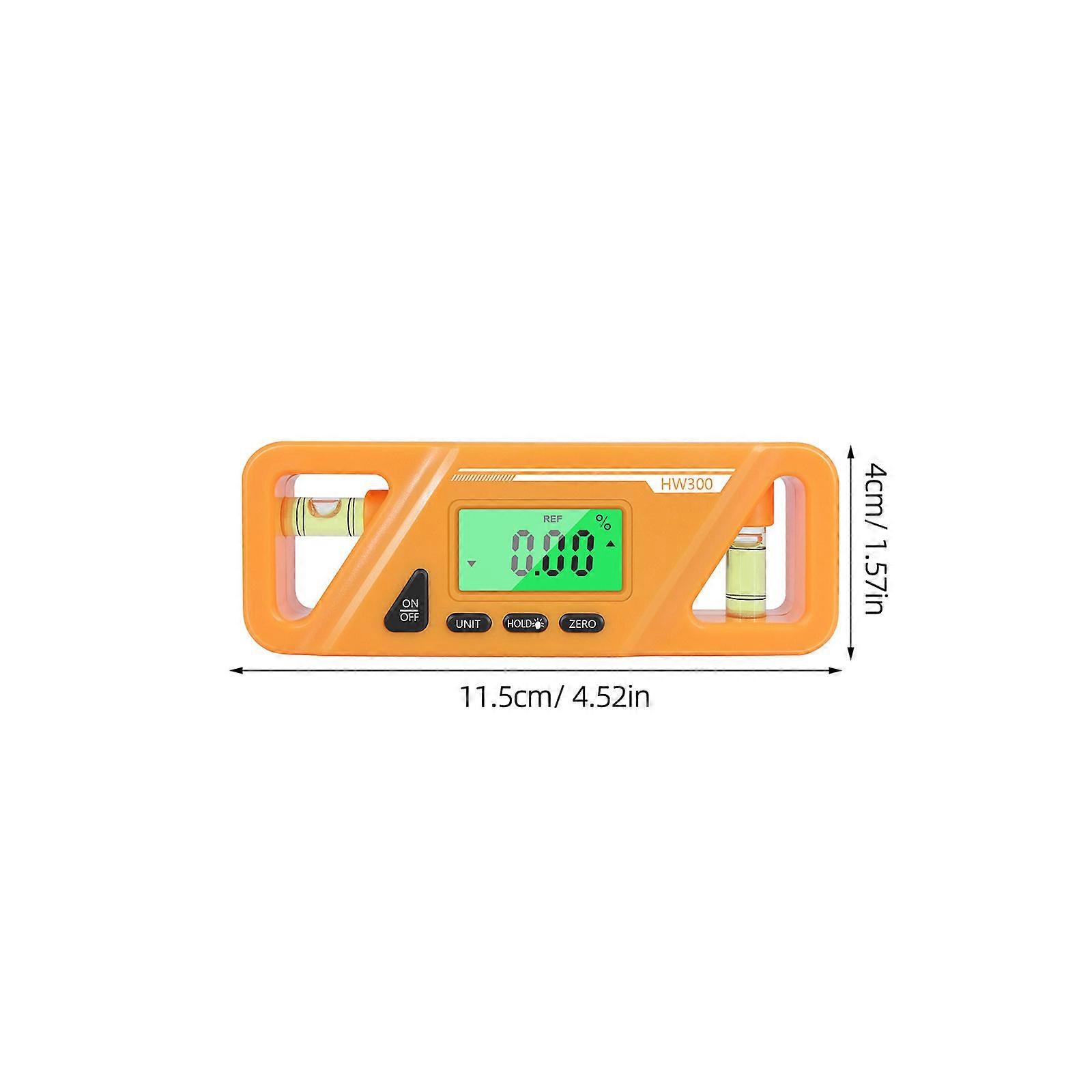 Digital Level Angle Gauge Protractor Inclinometer with Magnetic Base for Accurate Portable Measurement in Carpentry and DIY Projects
