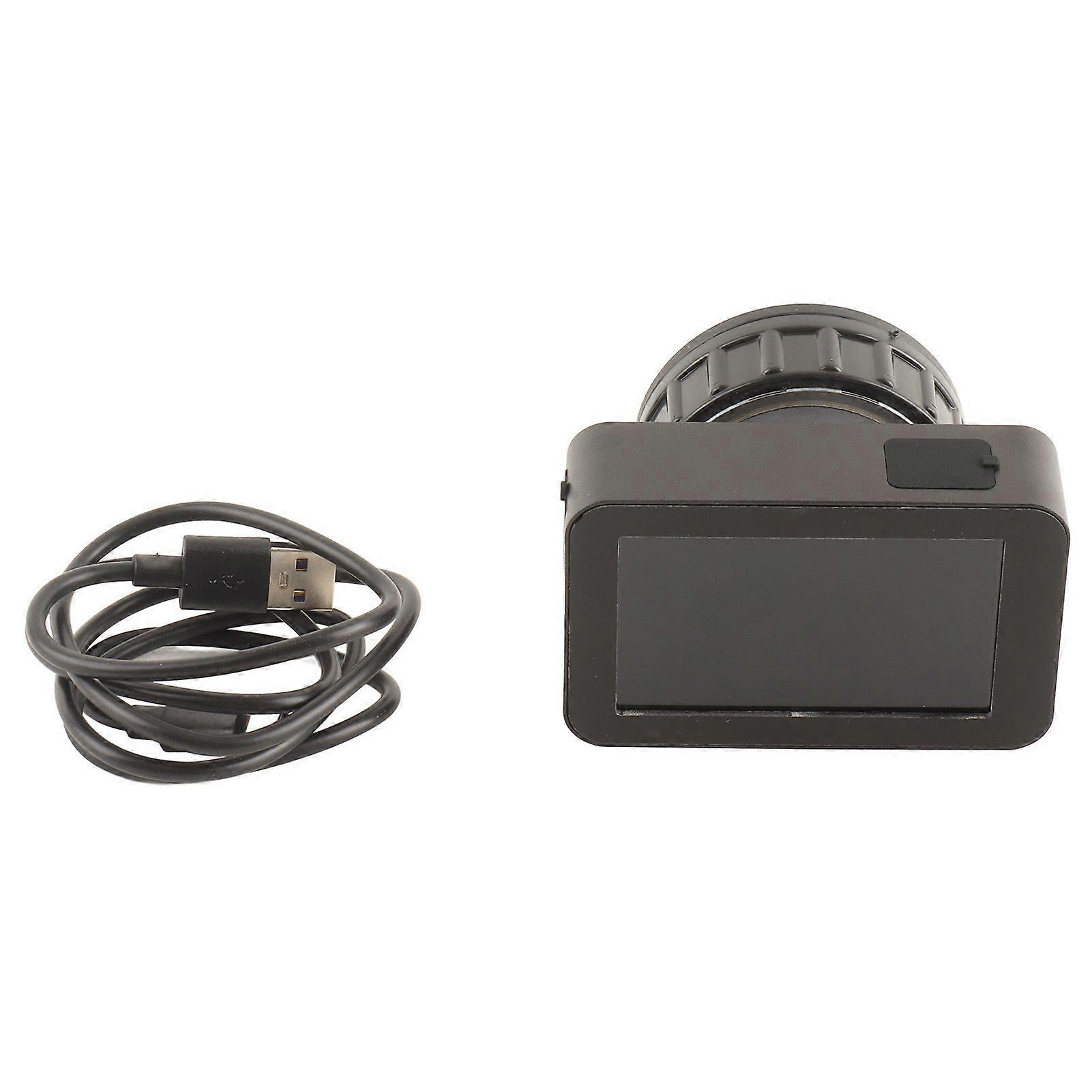 Telescópio Ocular Câmera para Astronomia 4K 3 Polegadas Visor Colorido Ocular Eletrônica para Astrofotografia Planetária e Observação de Pássaros