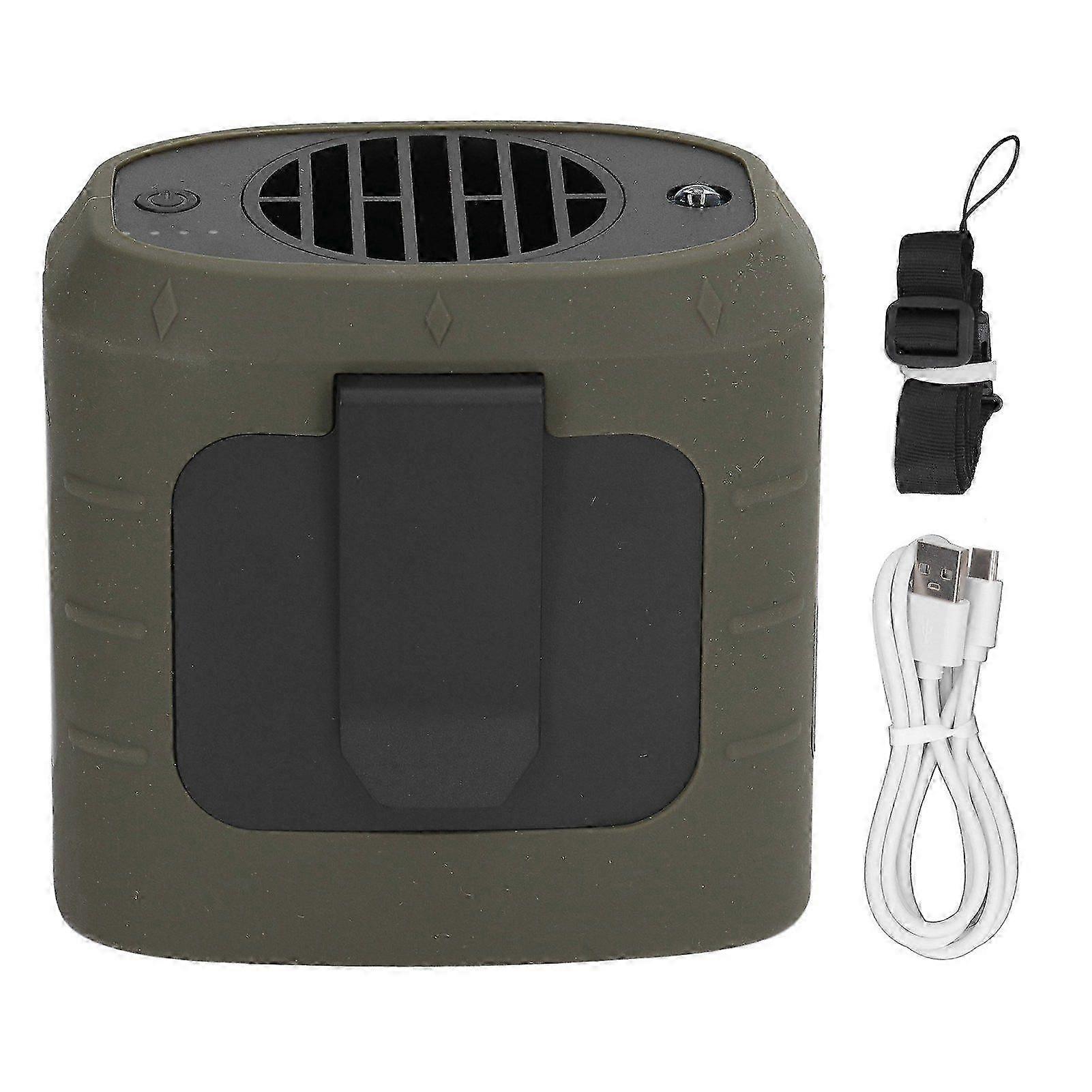 Mini Waist Fan with 8000mAh Battery  3 Speeds for UK Summer Comfort