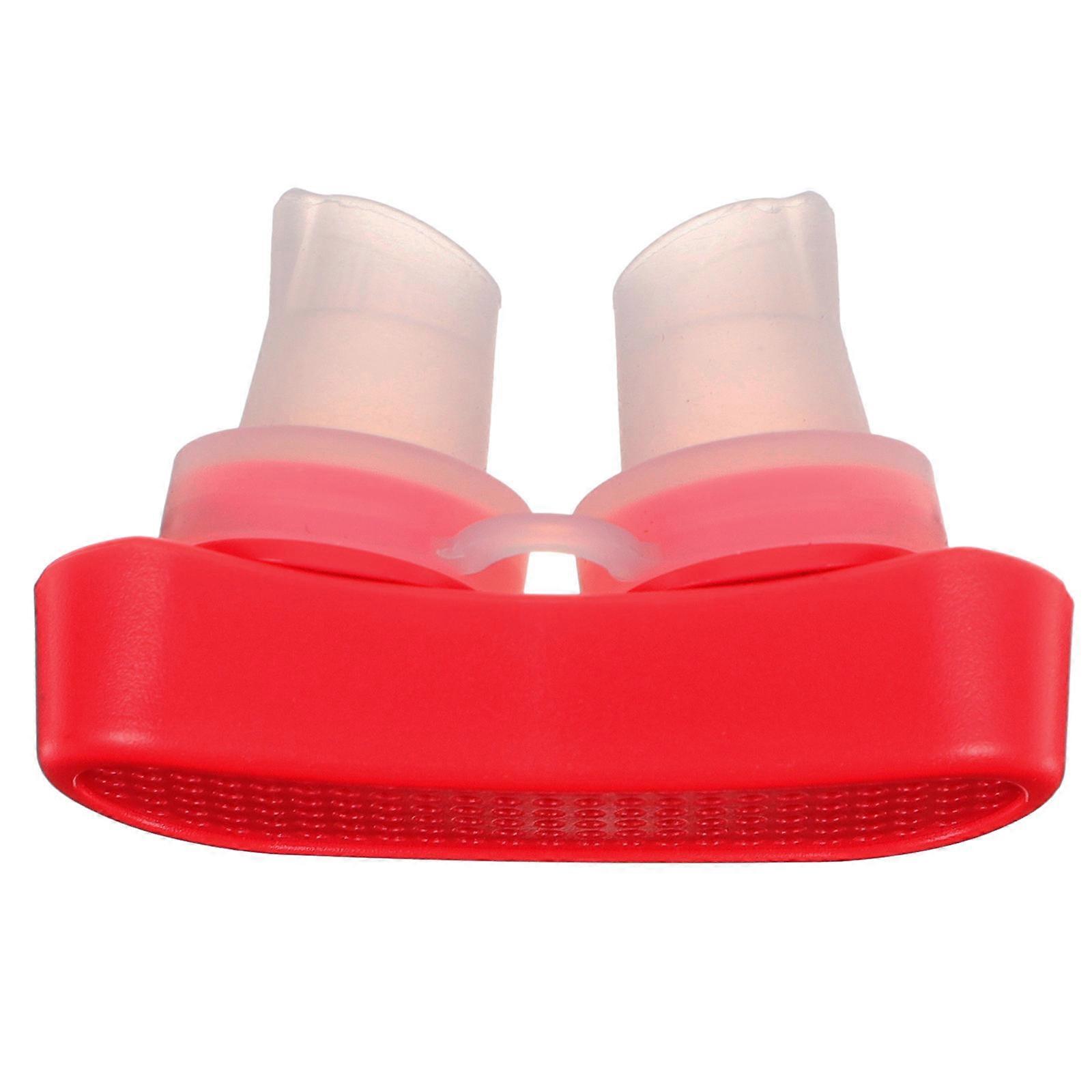 Nasal Breathe Aid Reusable Anti Snoring Device Nighttime Use Snorers Red 4.8x1.7cm Silent Snoring Device 1Pack