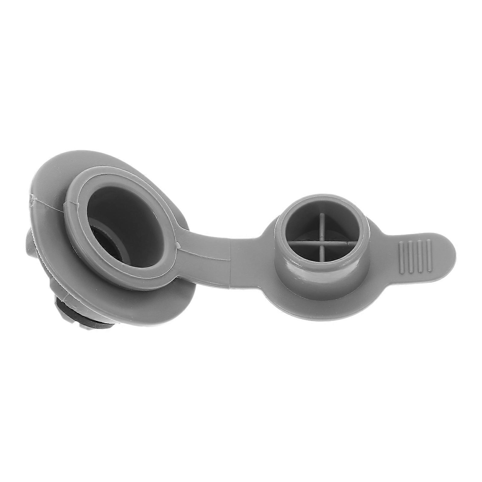 Inflatable Pump Adapter for Boats, Kayaks & Air Beds – Fast Inflation/Deflation, Easy Press Design, Efficient Air Flow, Grey