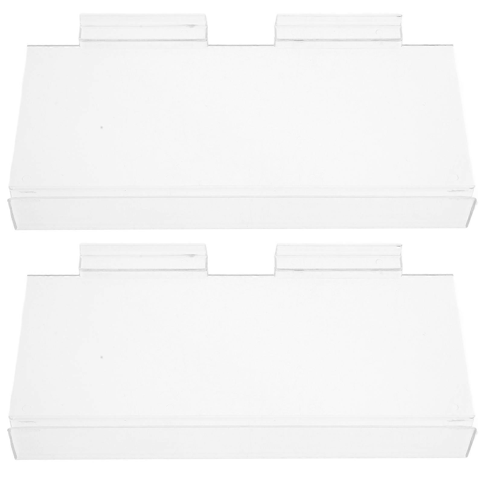 Here's a polished and professional product description for the **2pcs Clear Wall Shelf Shoe Display Rack**:

 

### **2pcs Clear Wall Shelf Shoe