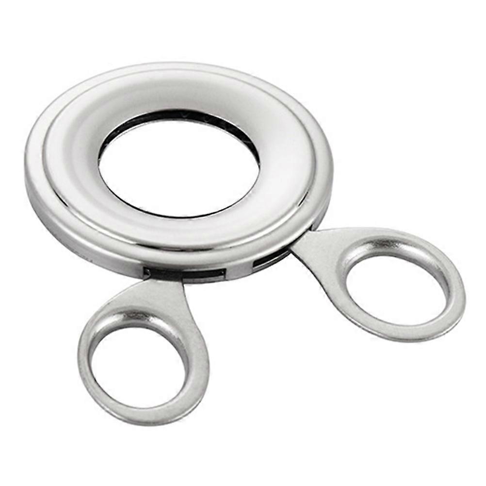 Egg Cracking Tool Stainless Steel Eggshell Breaker Home Users Silver Egg Removal Tool 10x8cm 1Set