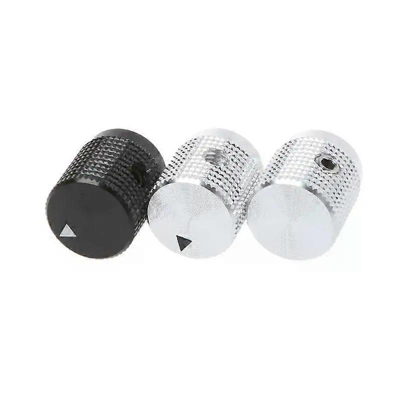 Solid Machined Metal Aluminum Rotary Potentiometer Volume Knobs Amplifier Control Volume Button Knob