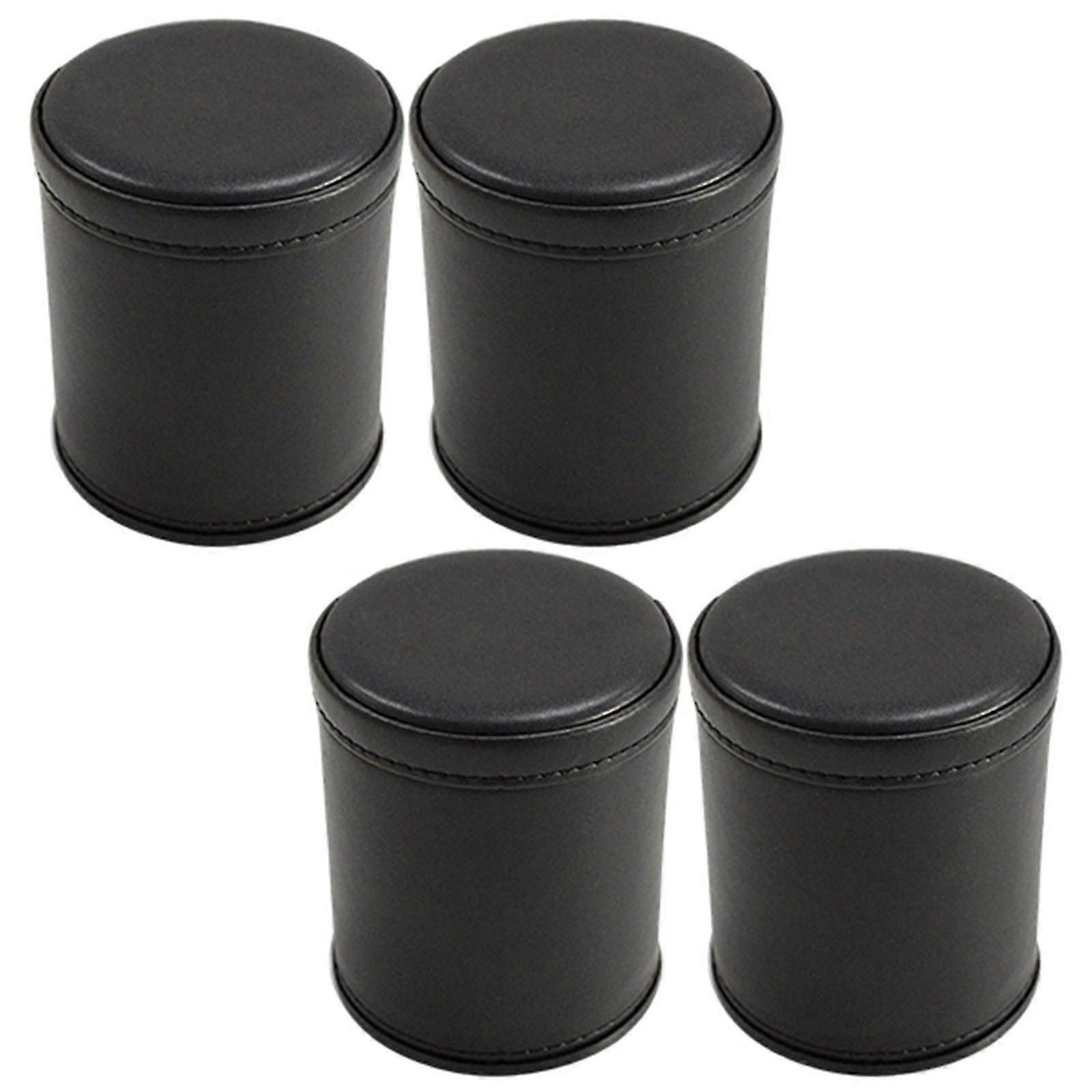 4x Portable Dice Cup Set for KTV Party Games Professional Dice Decider